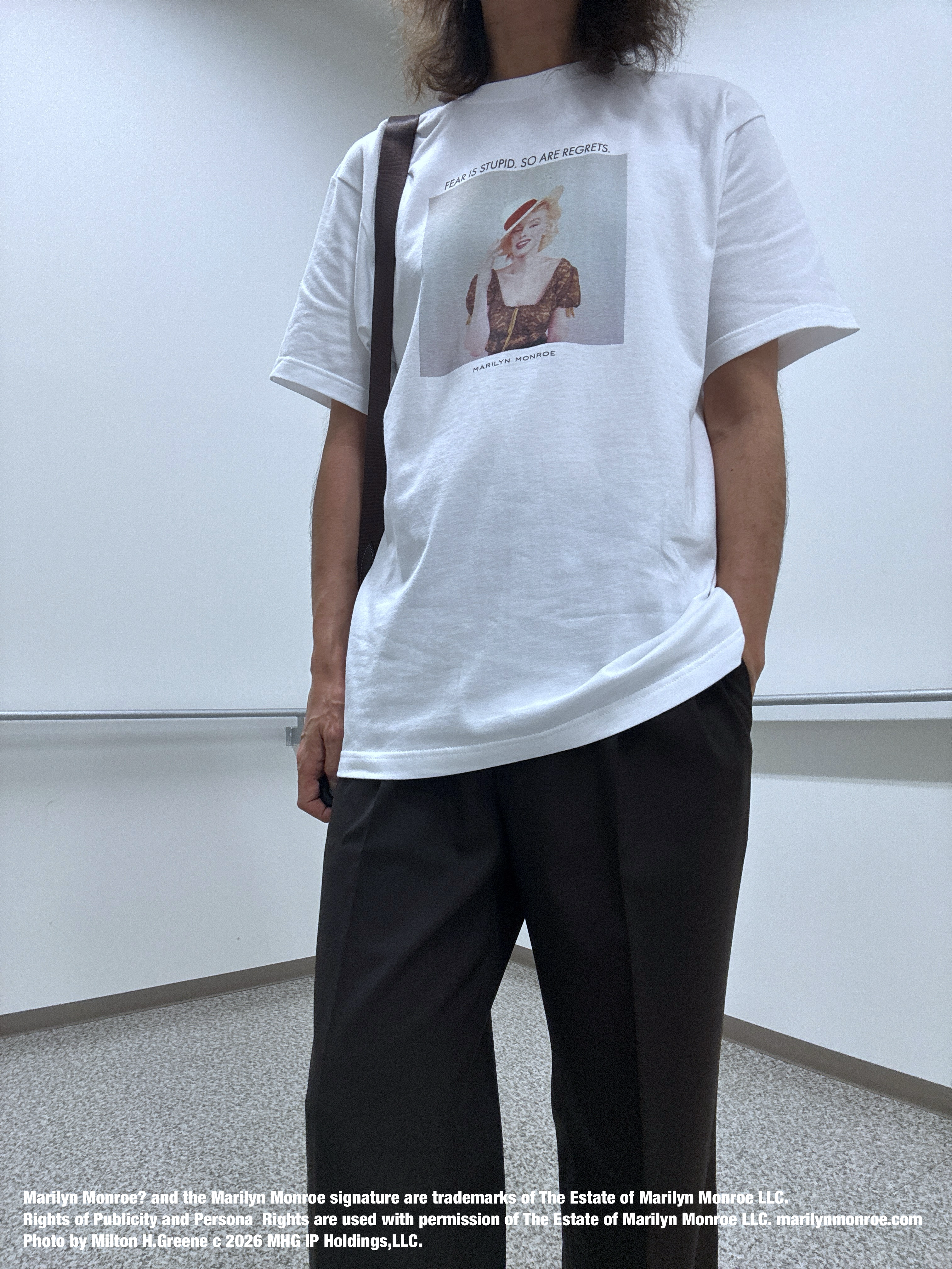 おーのさんの「TAKEO KIKUCHI｜【別注】マリリン・モンロー/フォトTシャツ」を使ったコーディネート