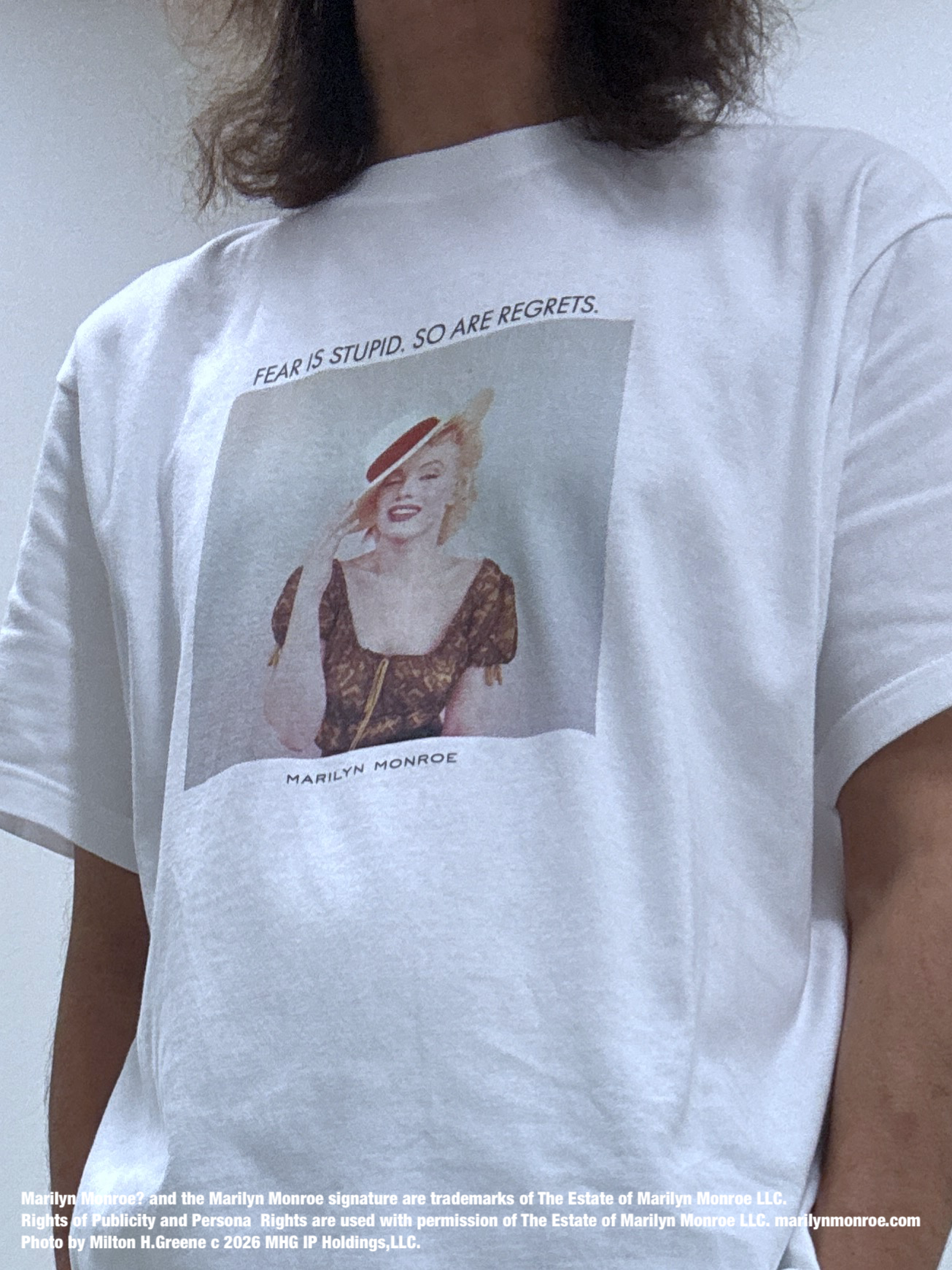 おーのさんの「TAKEO KIKUCHI｜【別注】マリリン・モンロー/フォトTシャツ」を使ったコーディネート