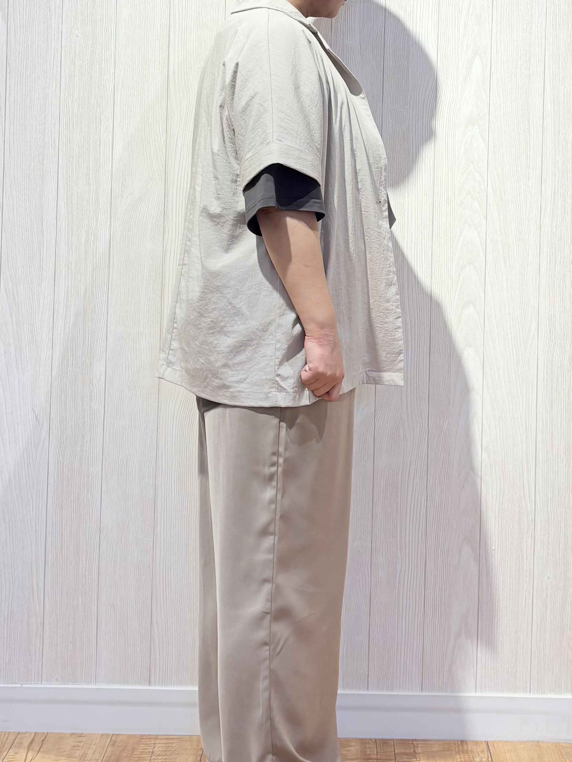 砂糖さんの「SHOO･LA･RUE｜【高レビュー/洗濯機可/セットアップ可】軽凛(かろりん) ひんやり半袖ジャケット」を使ったコーディネート