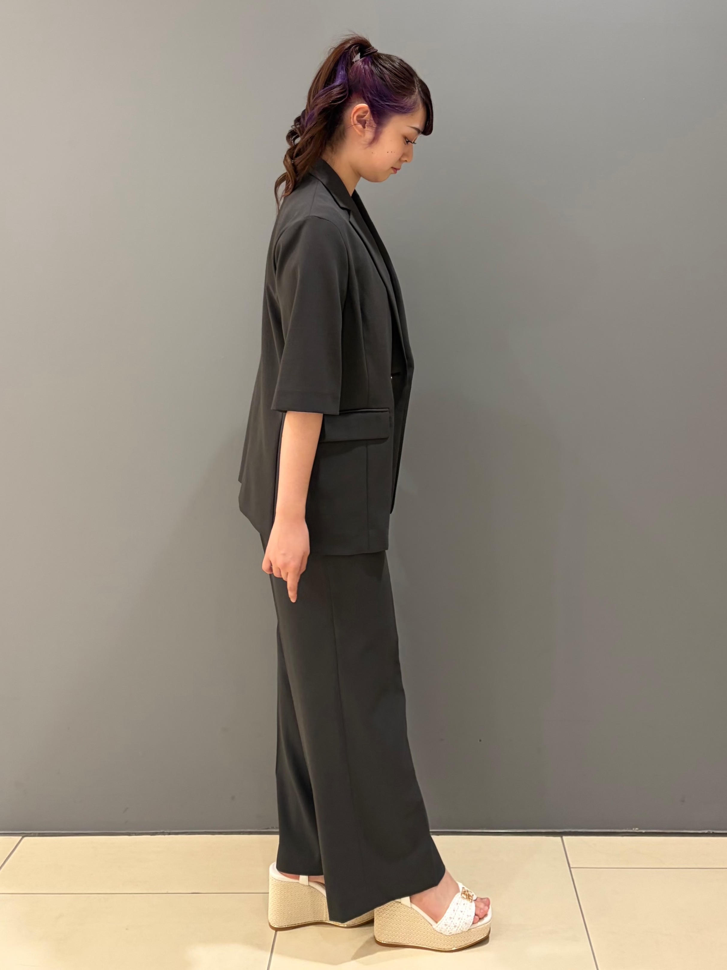 miさんの「UNTITLED｜【ステンレス】ダブルライトチェーン」を使ったコーディネート