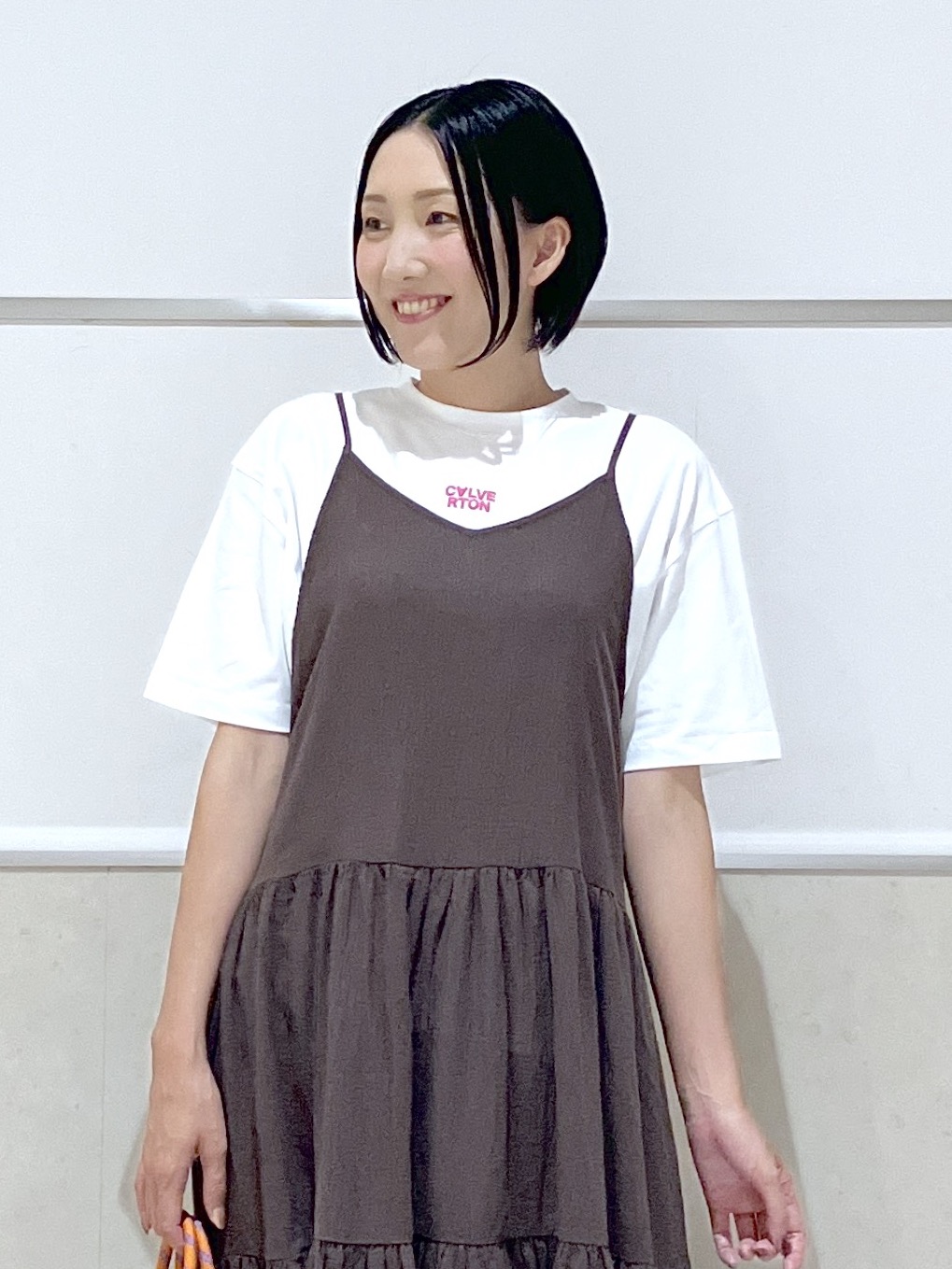 eriko さんの「Dessin｜コットンボイル フレアワンピース」を使ったコーディネート