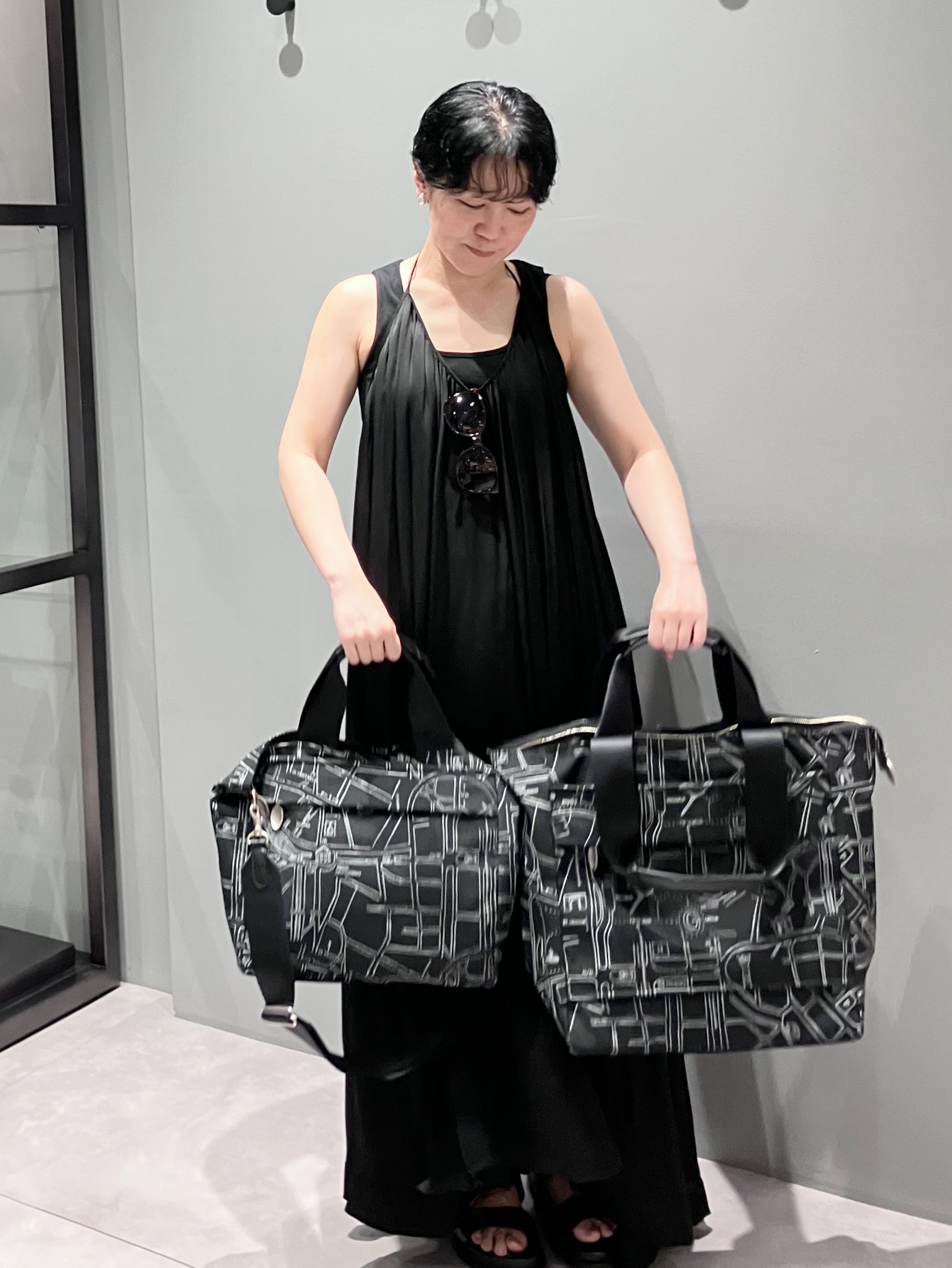 Cさんの「HIROKO HAYASHI｜COMODA（コモダ）ボストンバッグ」を使ったコーディネート