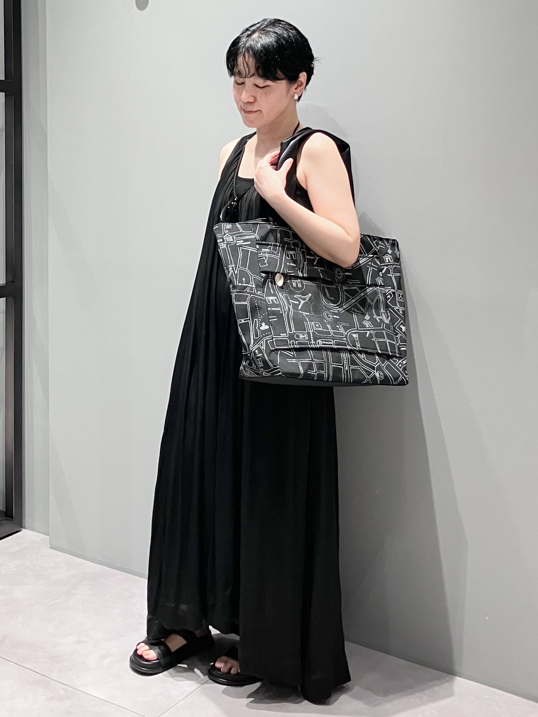 Cさんの「HIROKO HAYASHI｜COMODA（コモダ）ボストンバッグ」を使ったコーディネート