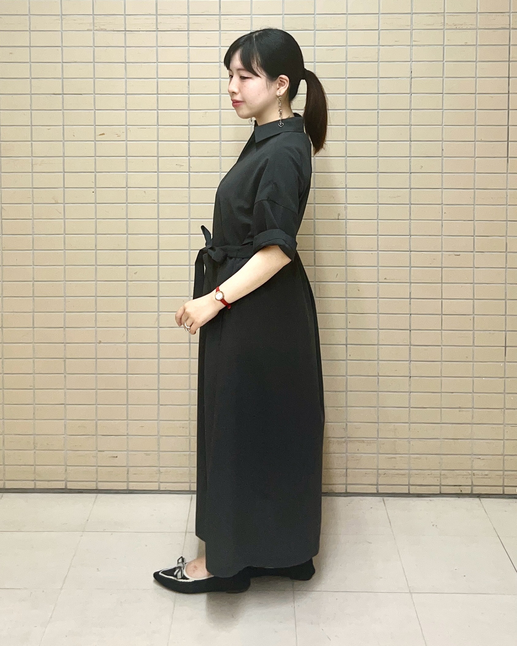 Mitsukiさんの「UNTITLED｜【UVカット/接触冷感/通気性】エアリークールワンピース」を使ったコーディネート