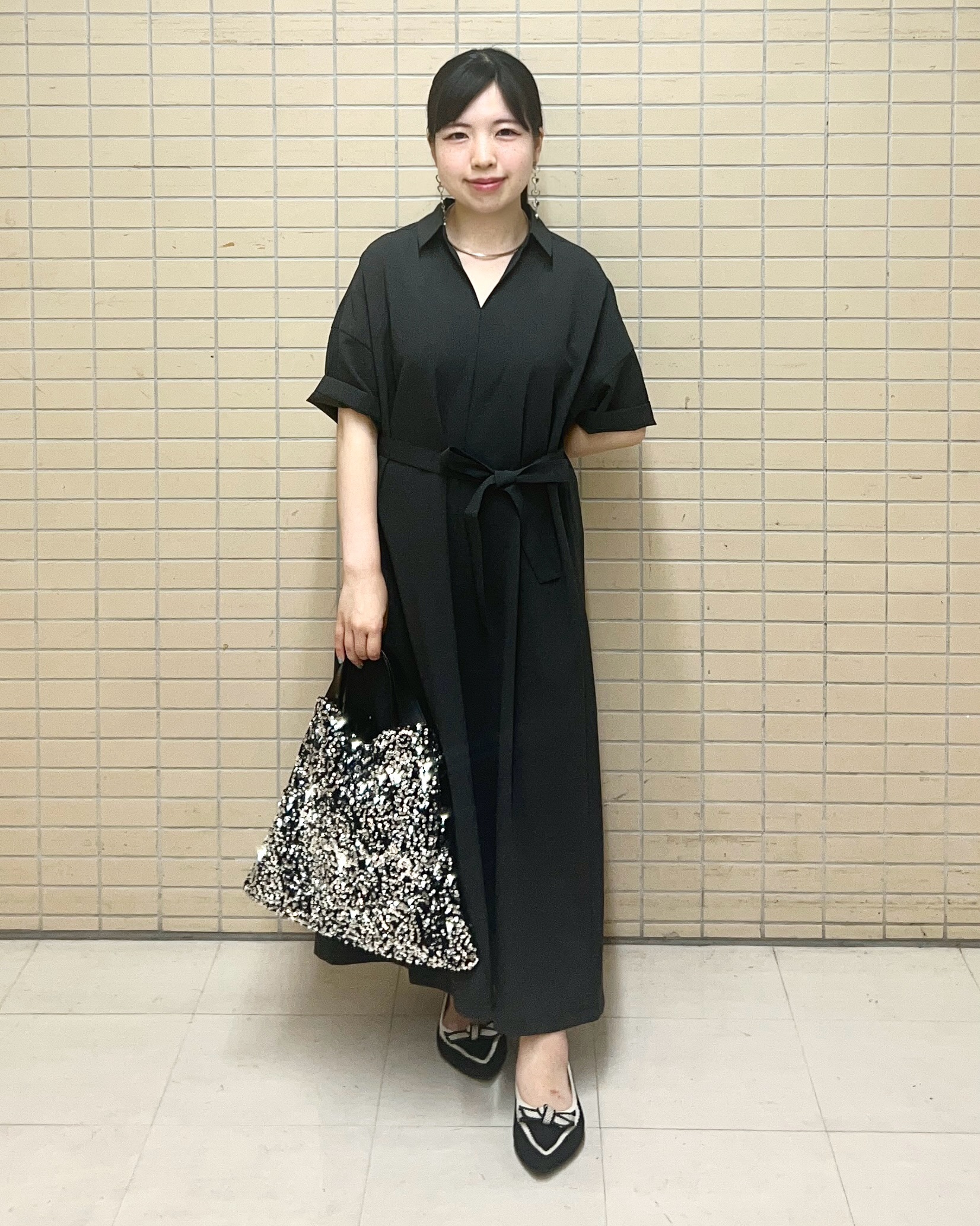 Mitsukiさんの「UNTITLED｜【UVカット/接触冷感/通気性】エアリークールワンピース」を使ったコーディネート