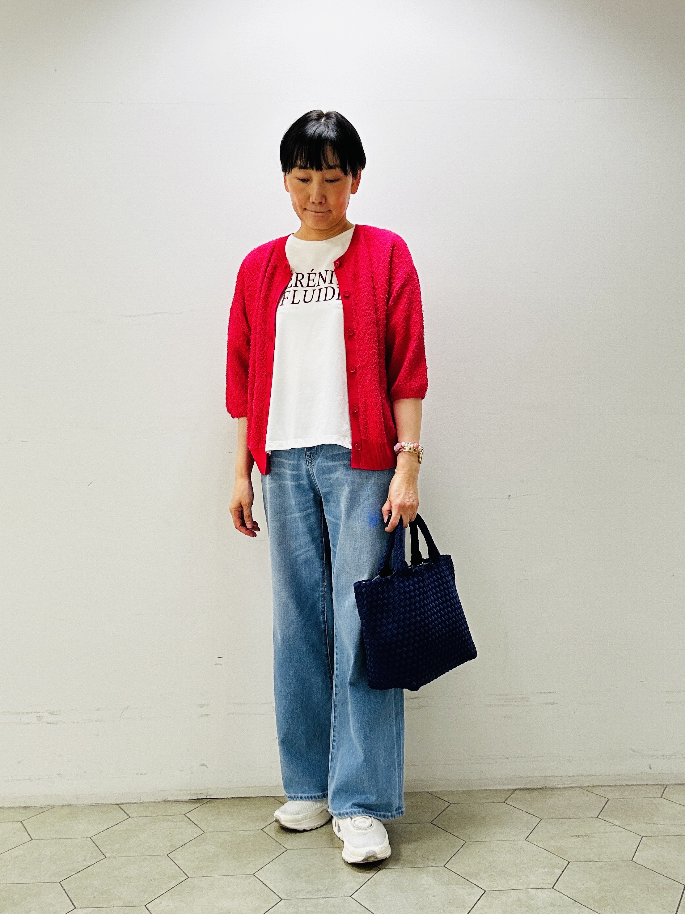 naoさんの「UNTITLED｜【前後2WAY】コットン混カールプルオーバー」を使ったコーディネート