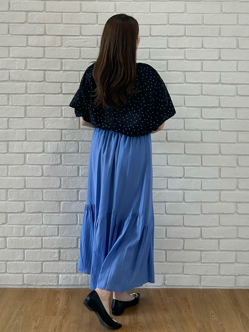 hayaseさんの「COUP DE CHANCE｜シアードットブラウス」を使ったコーディネート