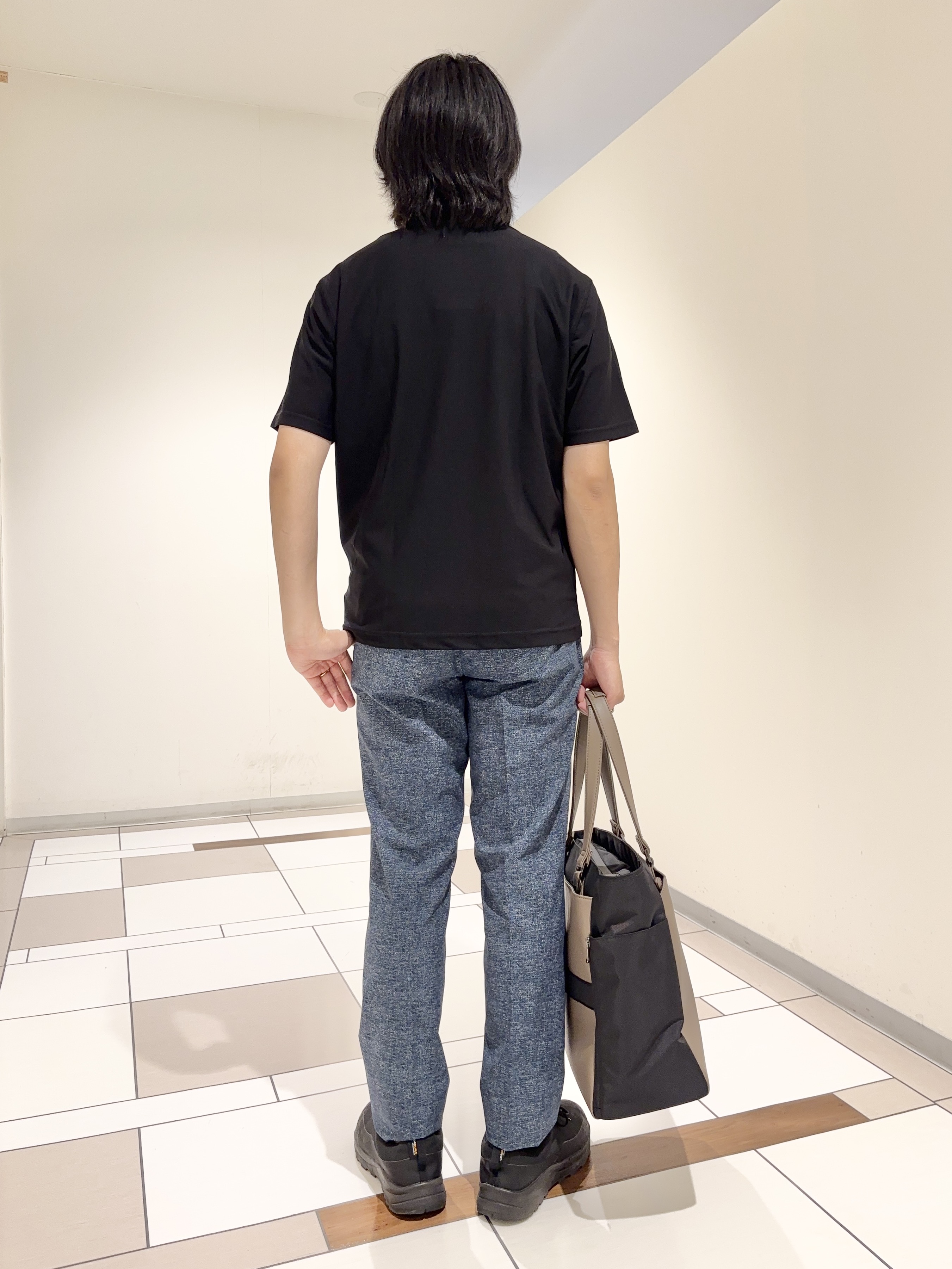 及川さんの「TAKEO KIKUCHI｜【通気性】AIR TOOL ポロシャツ」を使ったコーディネート