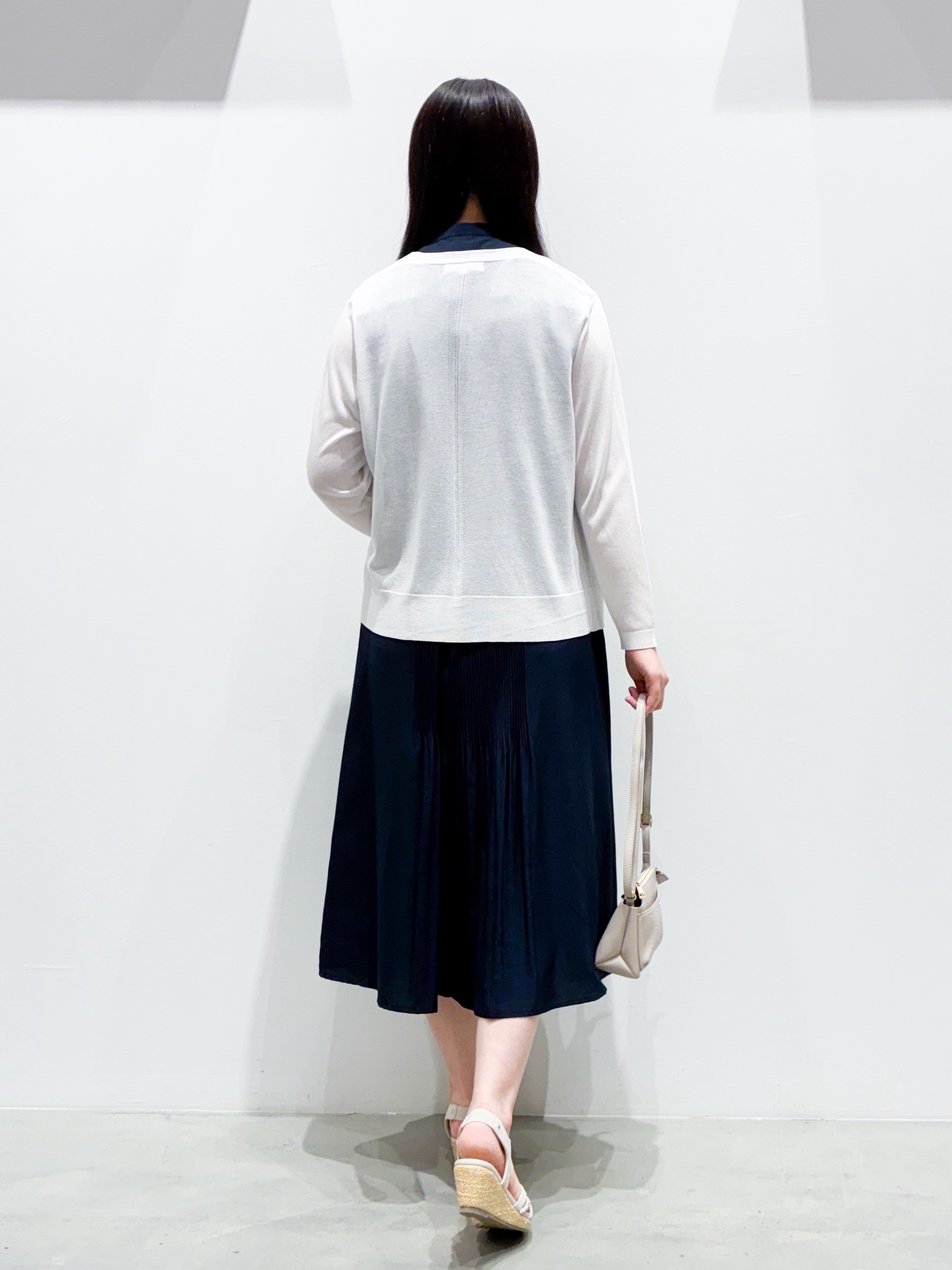 seinaさんの「grove｜高評価！【接触冷感／UVカットetc】ベーシックショートカーディガン」を使ったコーディネート