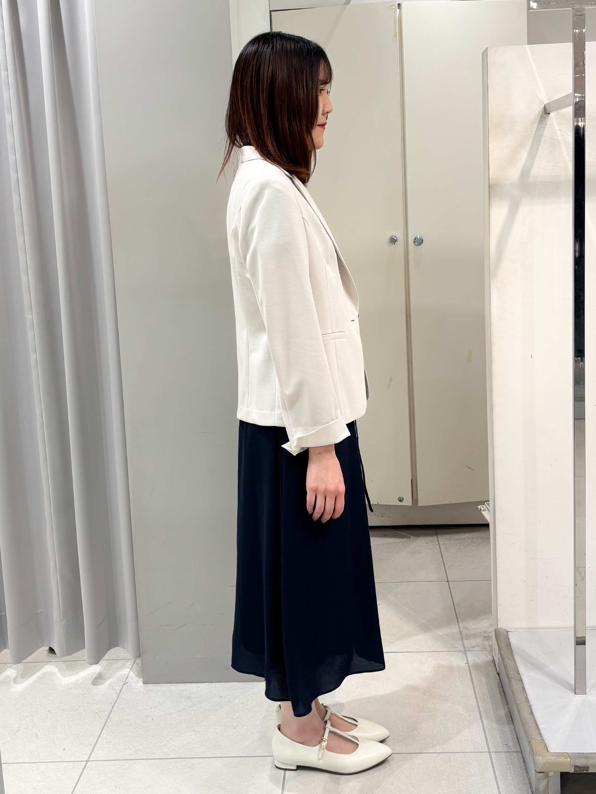 yuiさんの「Reflect｜【手洗い可】プリント柄ワンピース」を使ったコーディネート