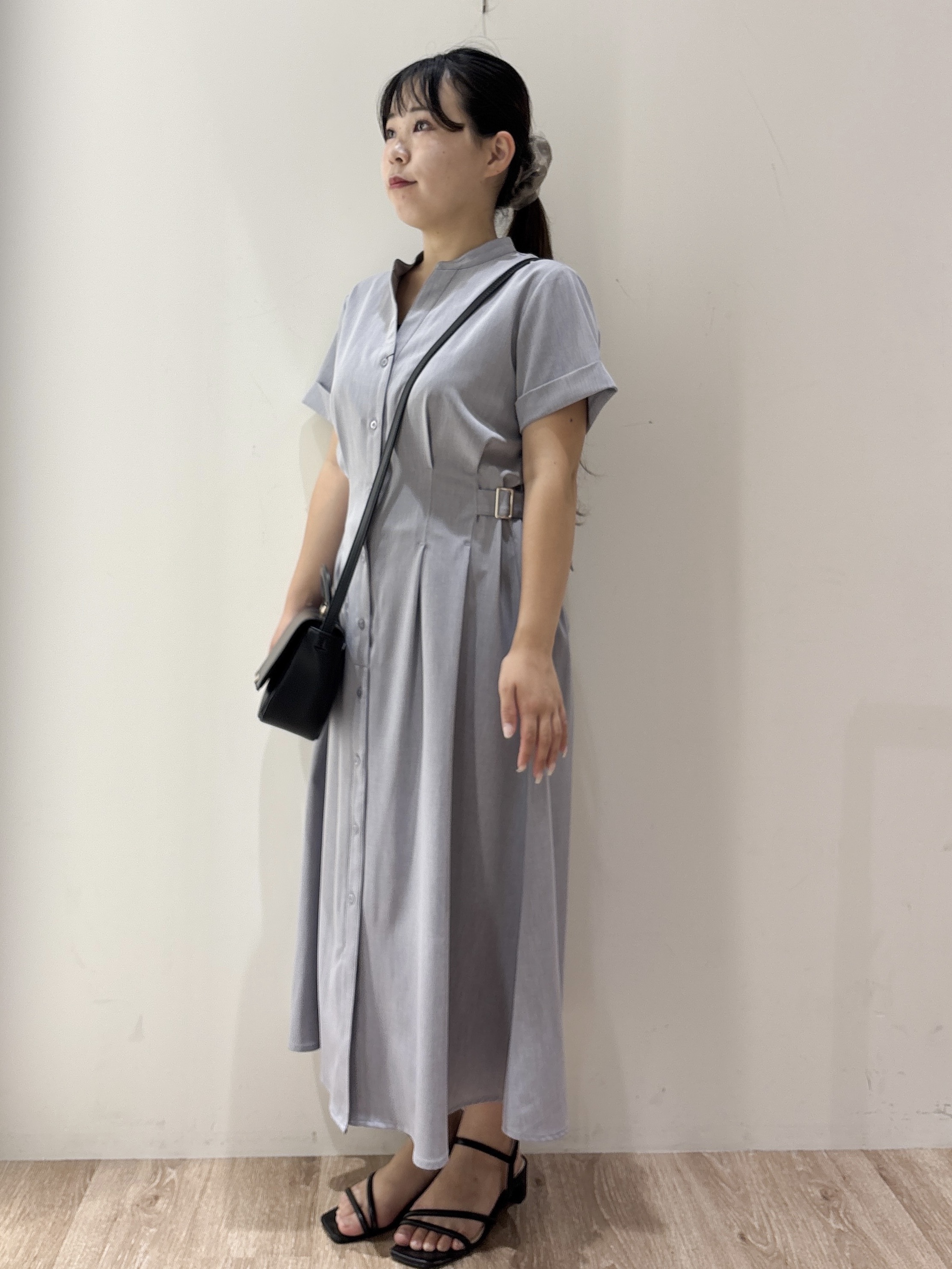 hinachiさんの「OPAQUE.CLIP｜【接触冷感／防シワ】ひんやり7分袖テーラードジャケット《洗濯機OK》」を使ったコーディネート
