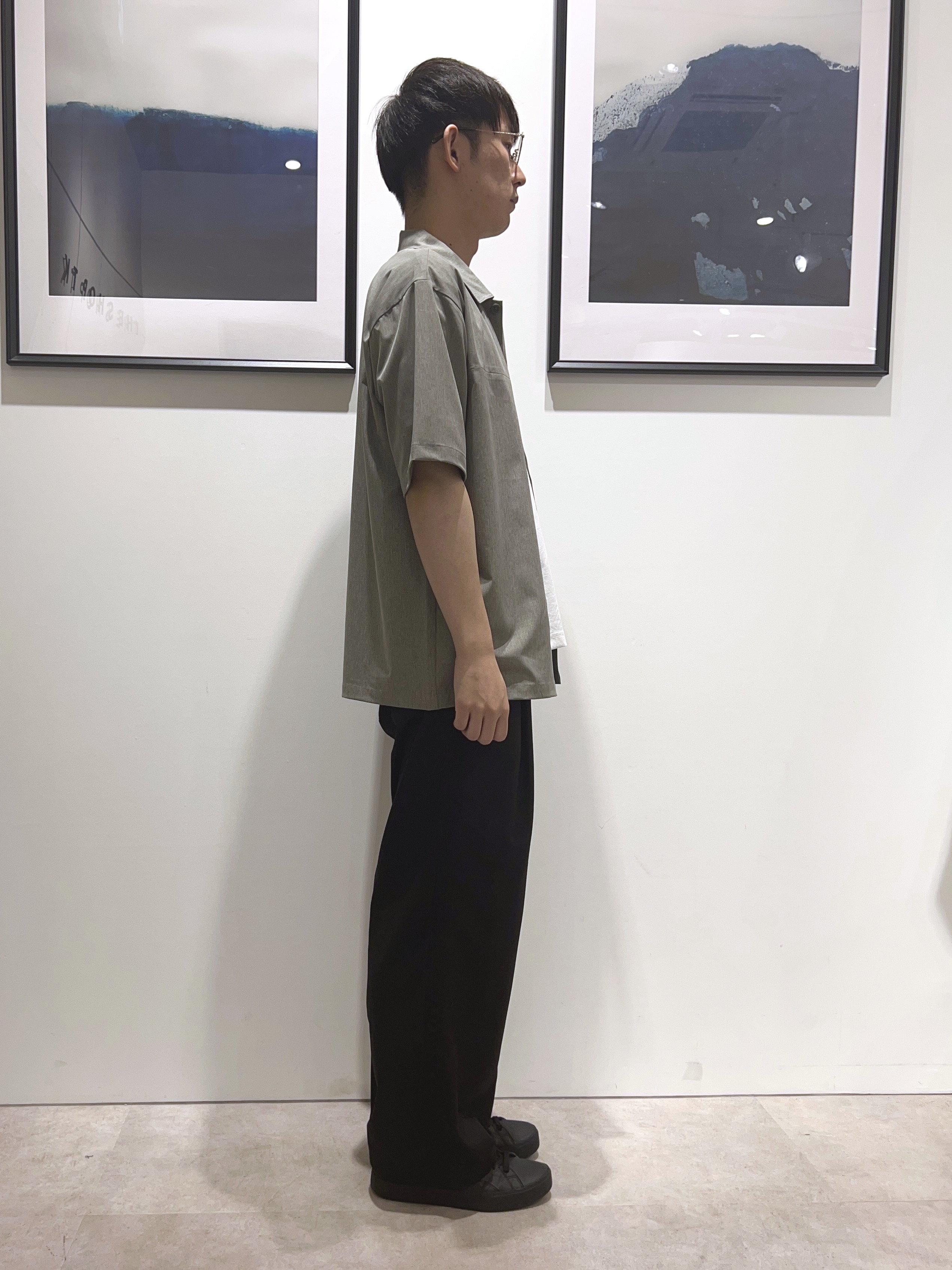 。さんの「THE SHOP TK｜【吸水速乾／接触冷感／防シワ／マシンウォッシャブル】ハイドロクール 半袖シャツ」を使ったコーディネート
