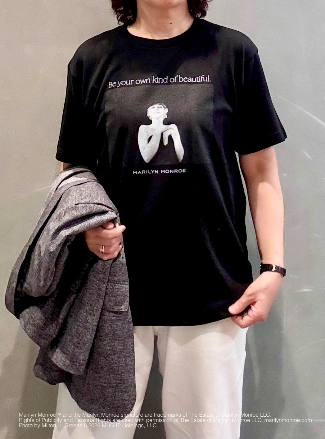 のぐみさんの「TAKEO KIKUCHI｜【別注】マリリン・モンロー/フォトTシャツ」を使ったコーディネート