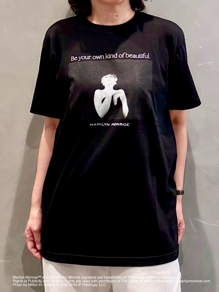のぐみさんの「TAKEO KIKUCHI｜【別注】マリリン・モンロー/フォトTシャツ」を使ったコーディネート