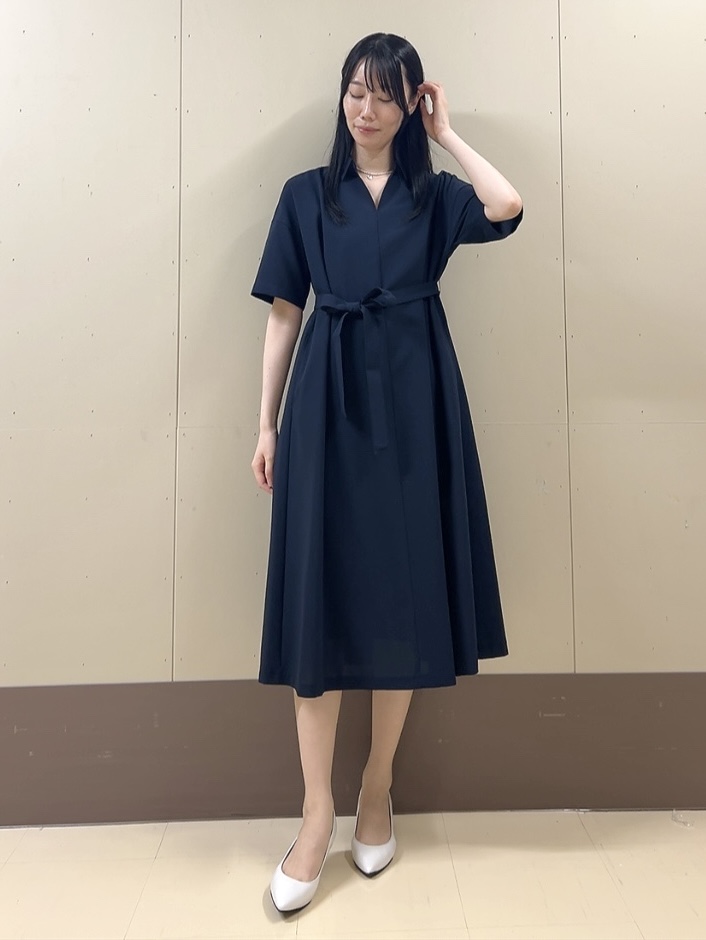 sechiさんの「UNTITLED｜【UVカット/接触冷感/通気性】エアリークールワンピース」を使ったコーディネート