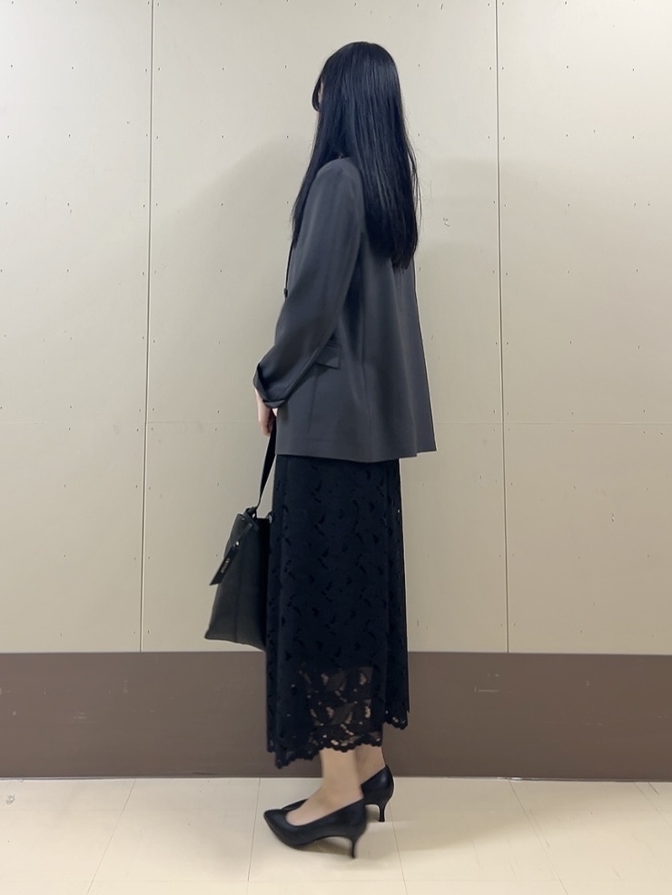 sechiさんの「UNTITLED｜【新色追加/セットアップ可】エアリー ダブルブレストジャケット」を使ったコーディネート