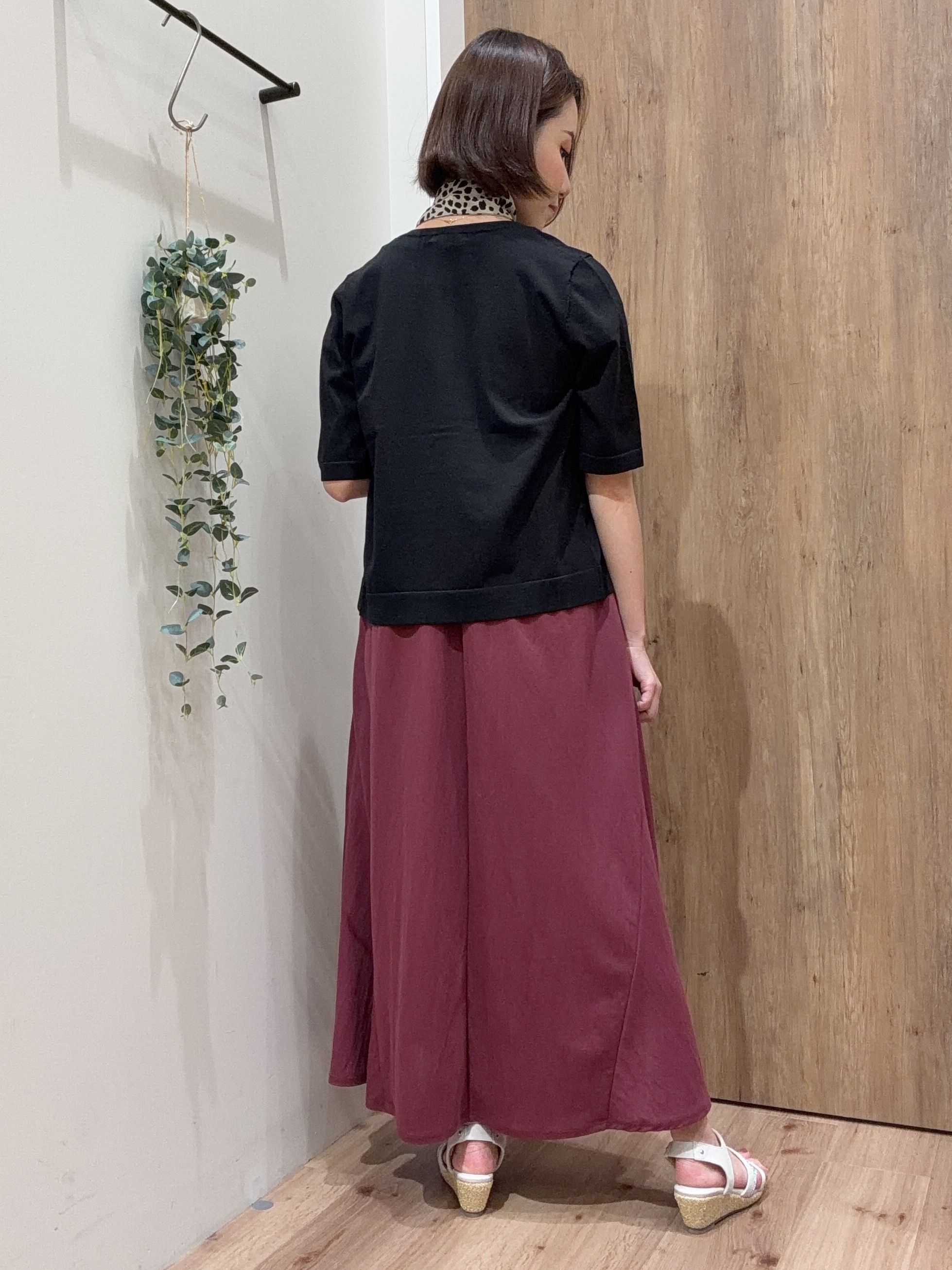 まなしぃさんの「grove｜【ひんやり・UV・洗濯機◎】上品コットン混カーディガン」を使ったコーディネート