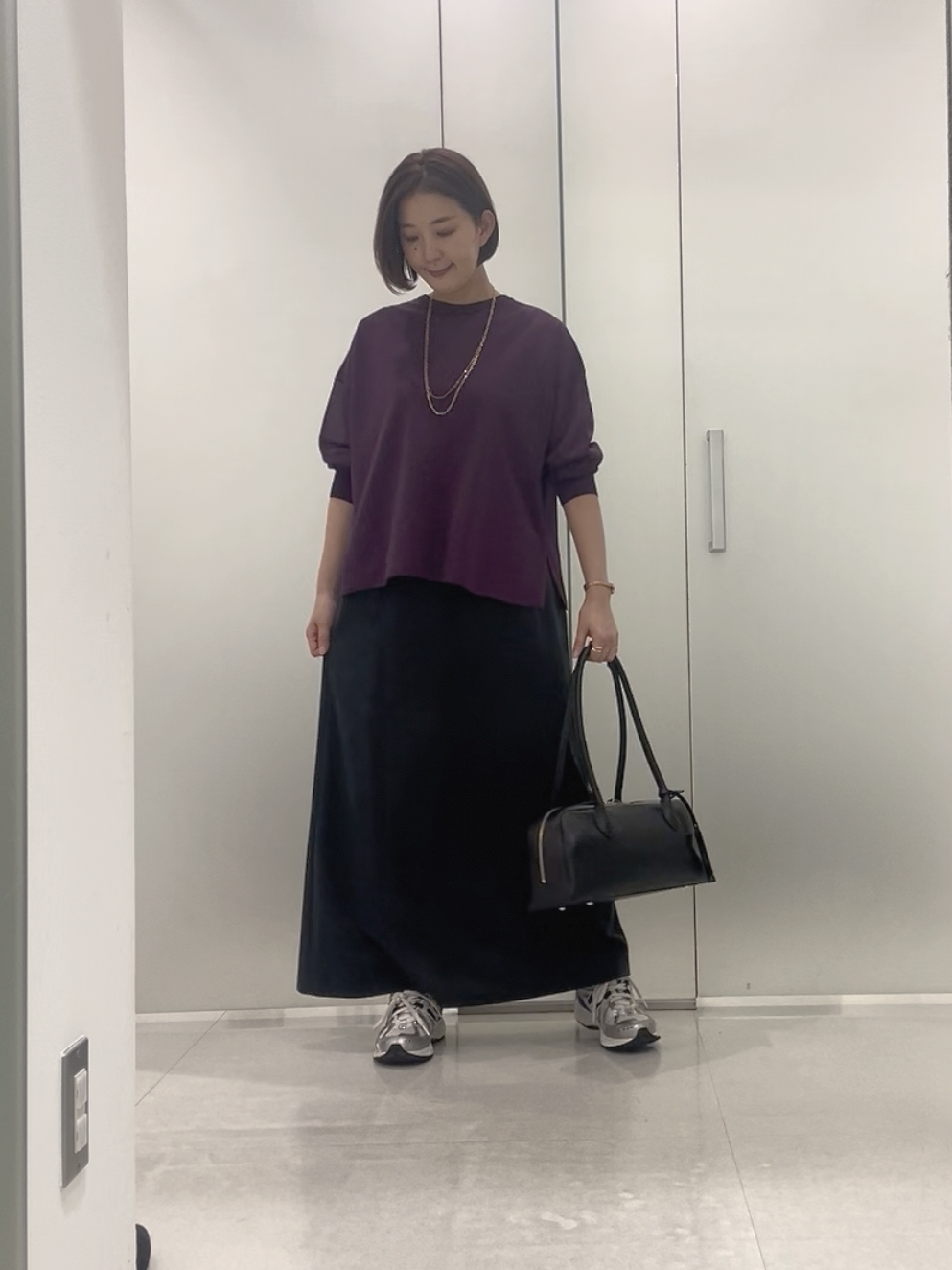 まどかさんの「UNTITLED｜【アンサンブル可】前後2WAYカーディガン」を使ったコーディネート
