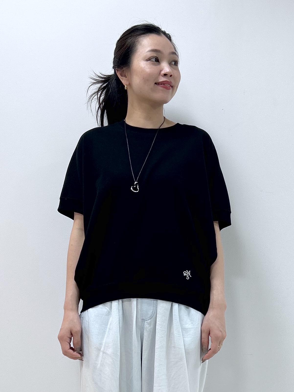 Kaiさんの「Dessin｜【洗える】ミニ裏毛ドルマンスリーブプルオーバー」を使ったコーディネート