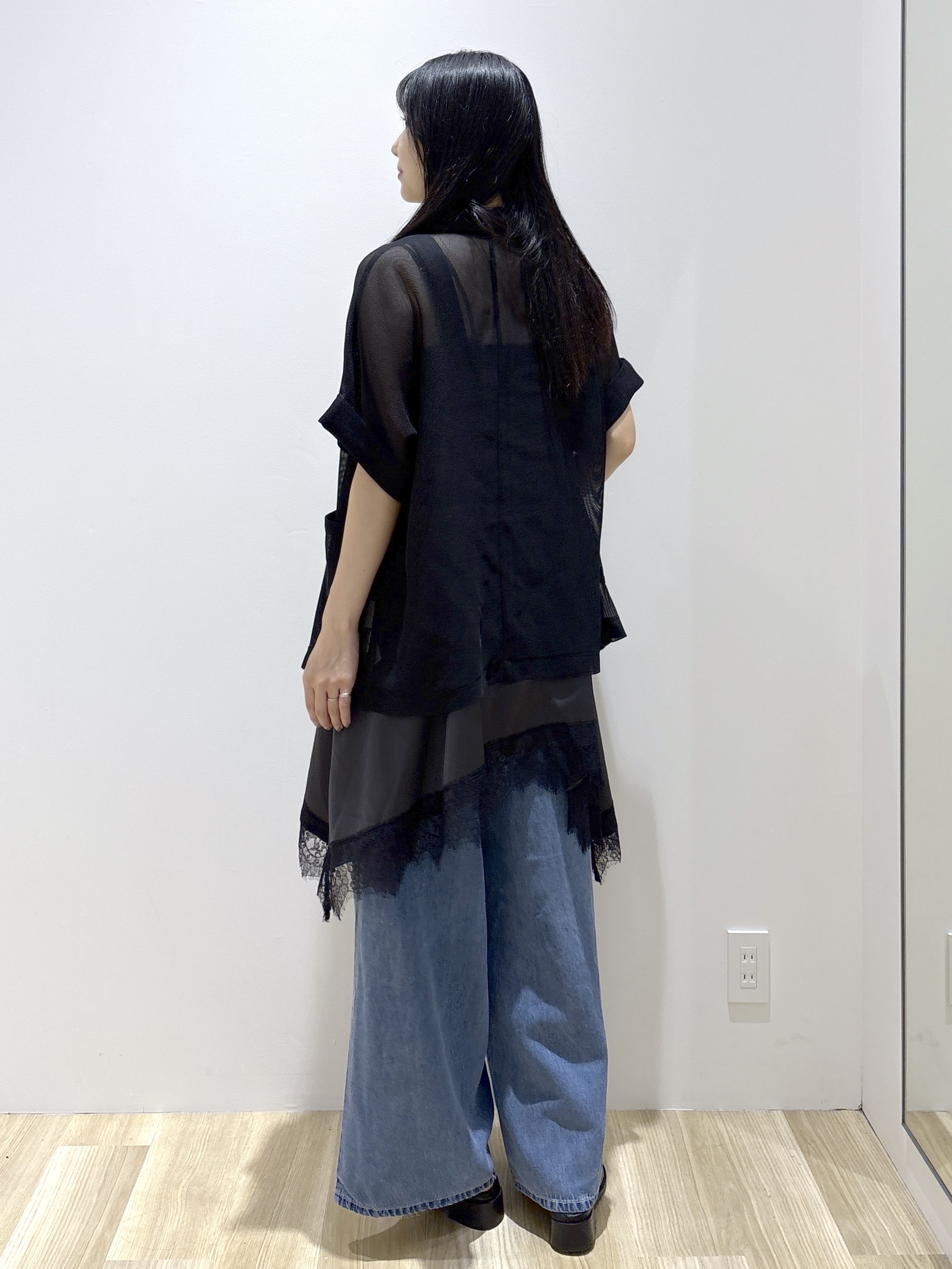 sachikoさんの「OPAQUE.CLIP｜メッシュテーラードジャケット【洗濯機OK】」を使ったコーディネート