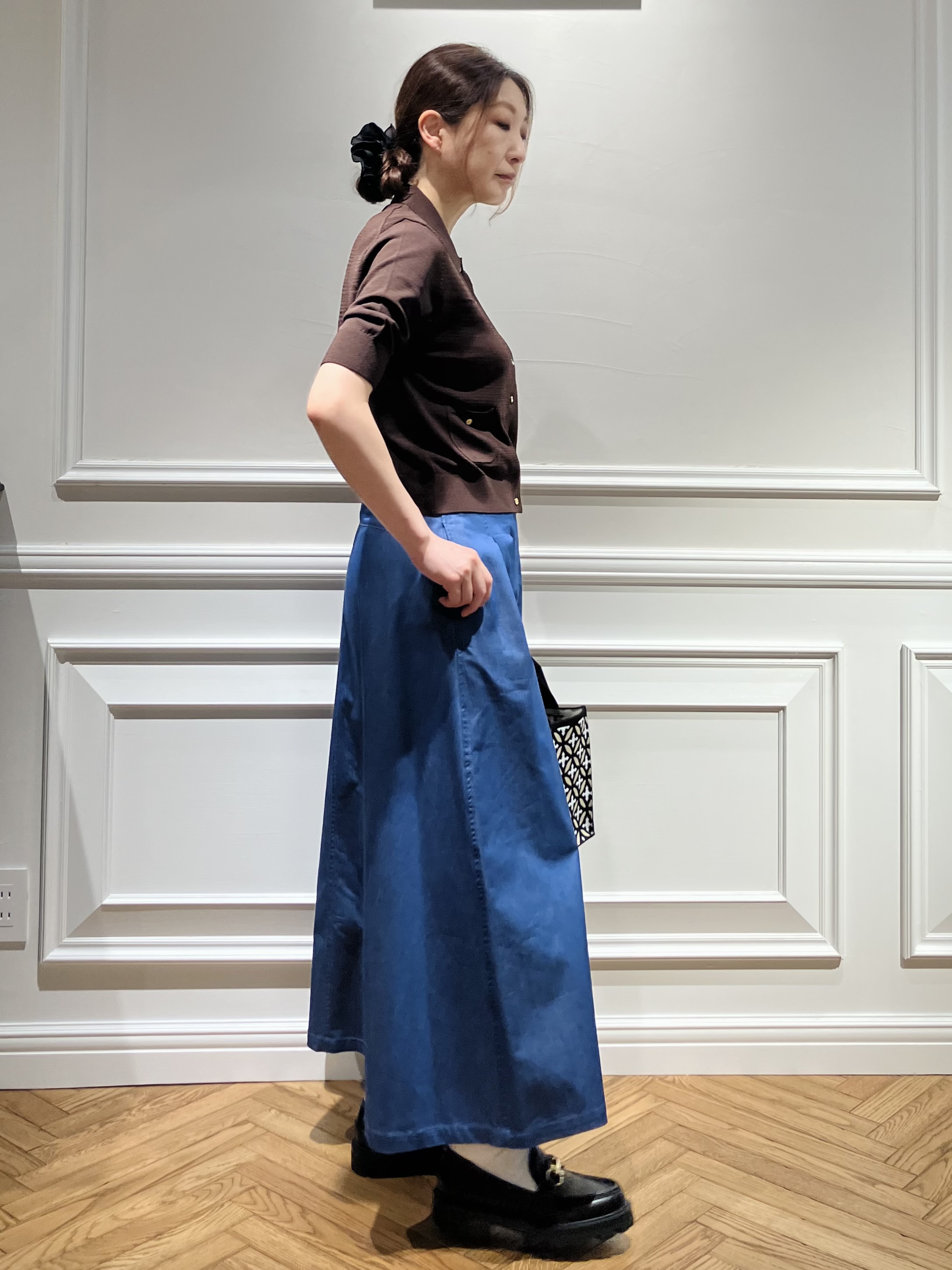 TSUKUIさんの「DRESSTERIOR｜UV接触冷感シアーカーディガン」を使ったコーディネート
