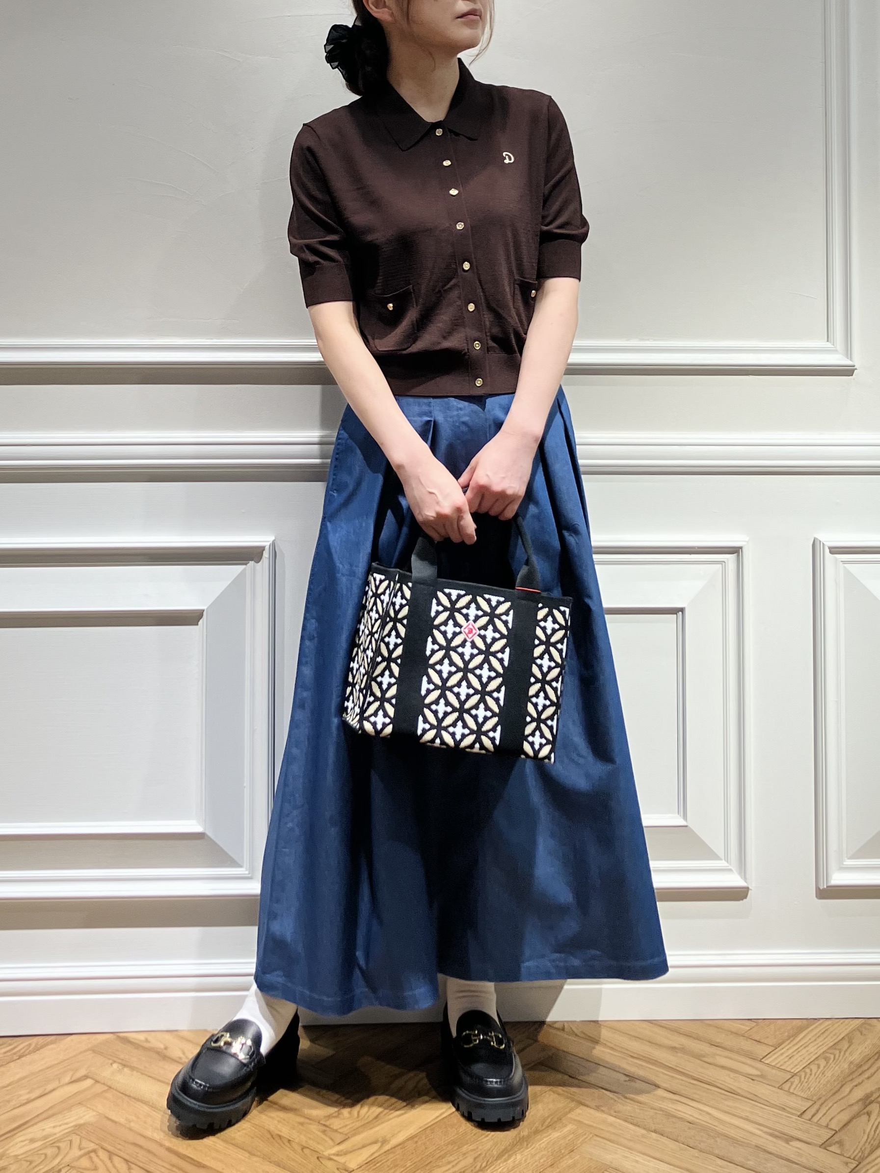 TSUKUIさんの「DRESSTERIOR｜UV接触冷感シアーカーディガン」を使ったコーディネート