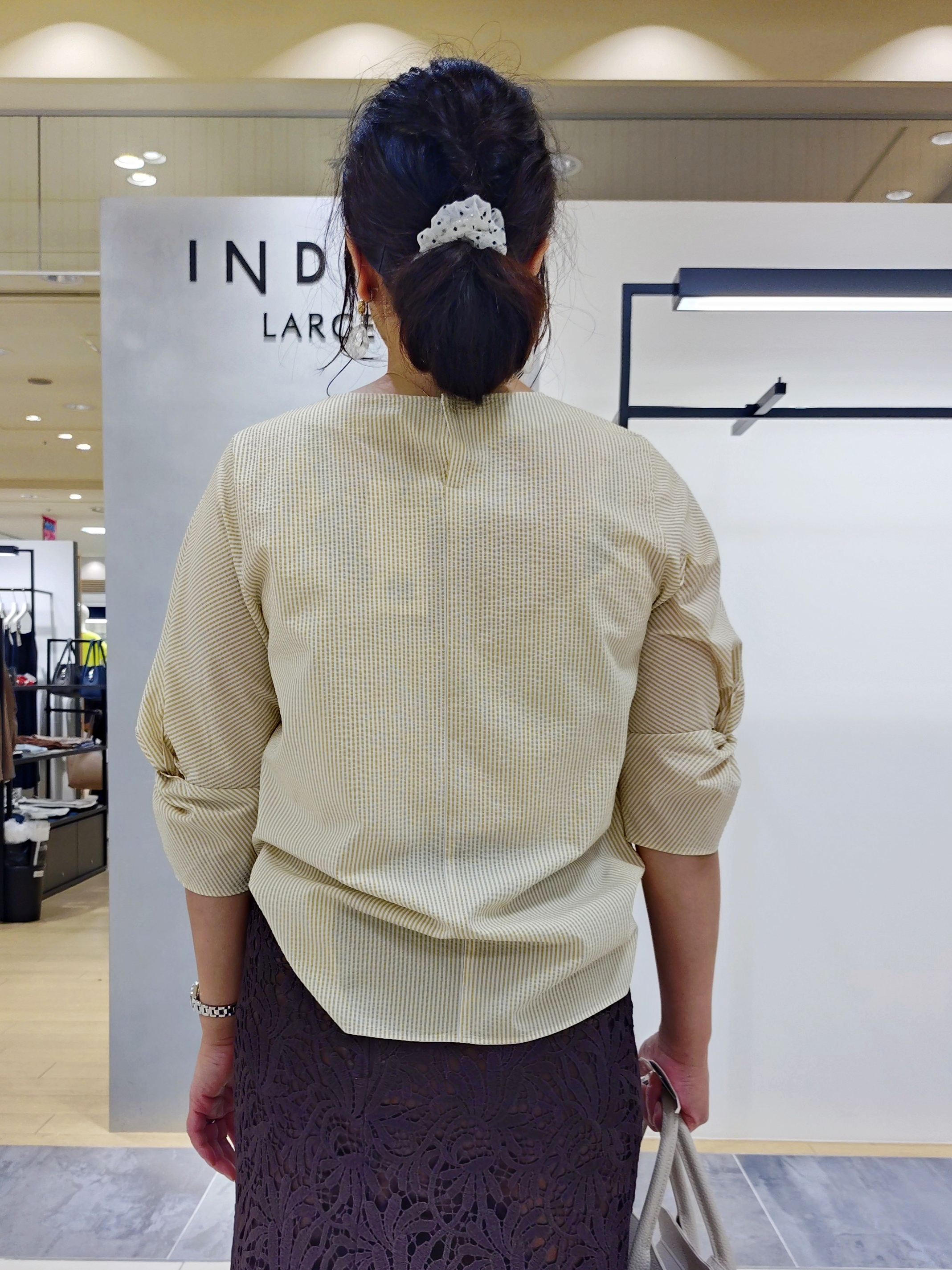 TOMOMIさんの「INDIVI｜【選べるデザイン】スモールワントップネックレス」を使ったコーディネート