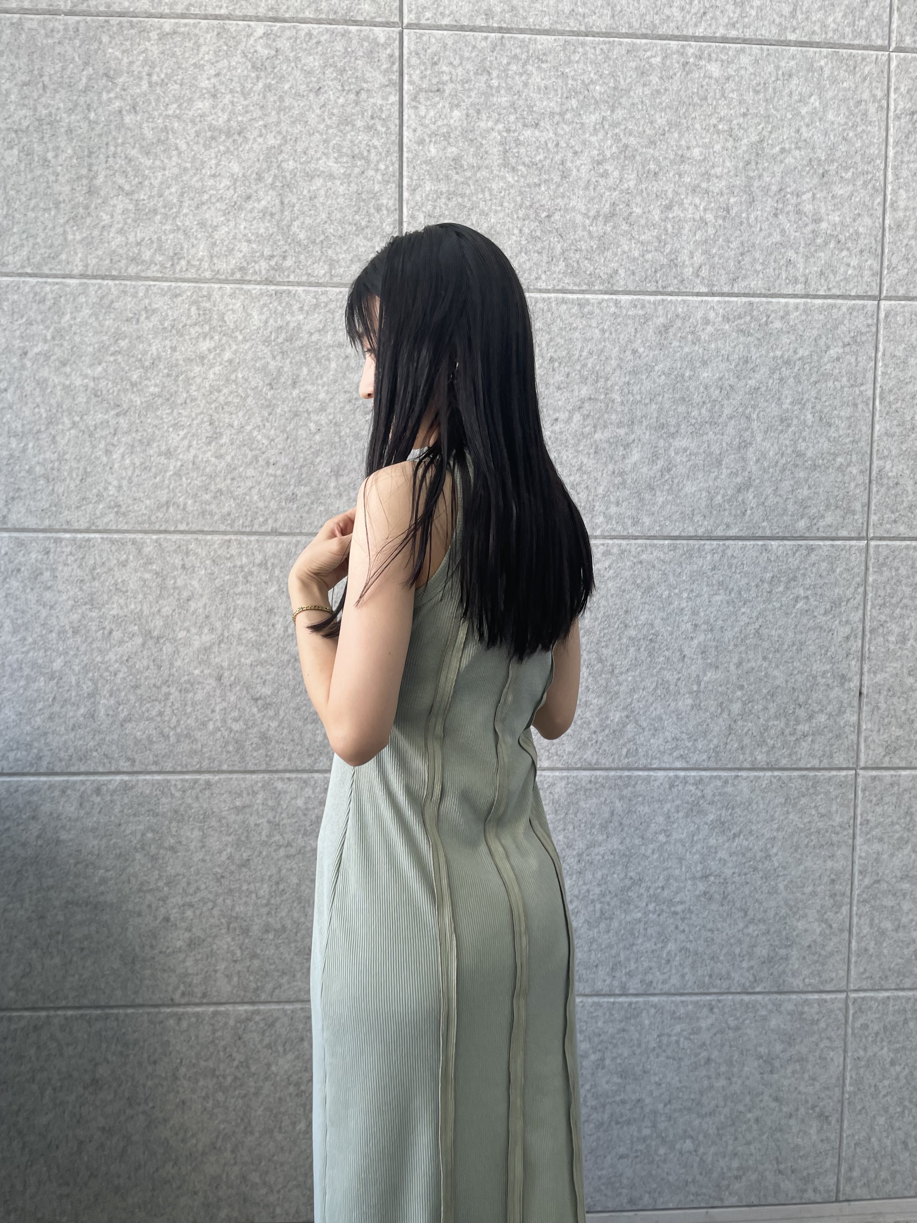 丸山加奈子さんの「CODE A｜【Cup-in】Jersey dress」を使ったコーディネート