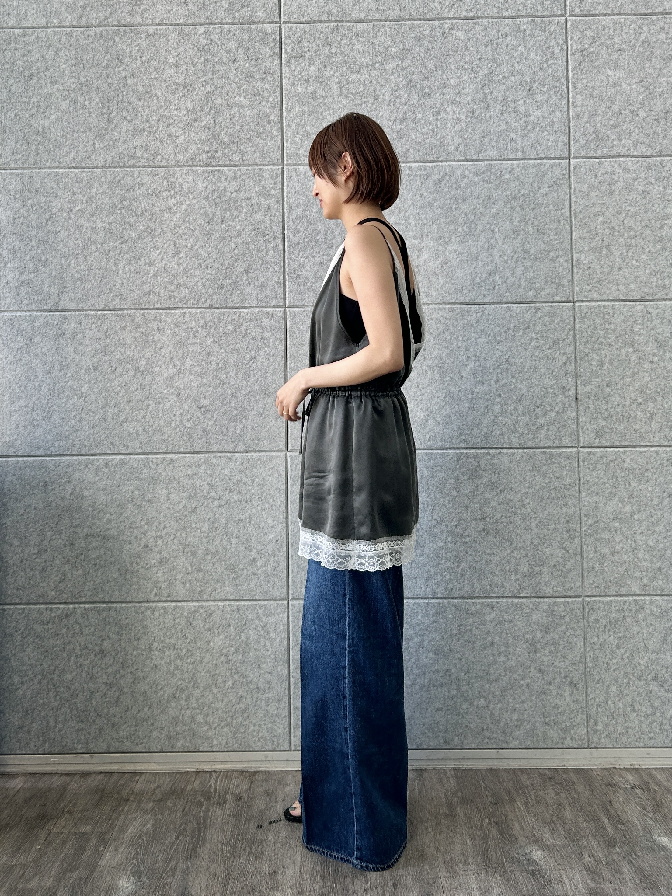 harunaさんの「CODE A｜【Re】【Cup-in】design cut tank」を使ったコーディネート