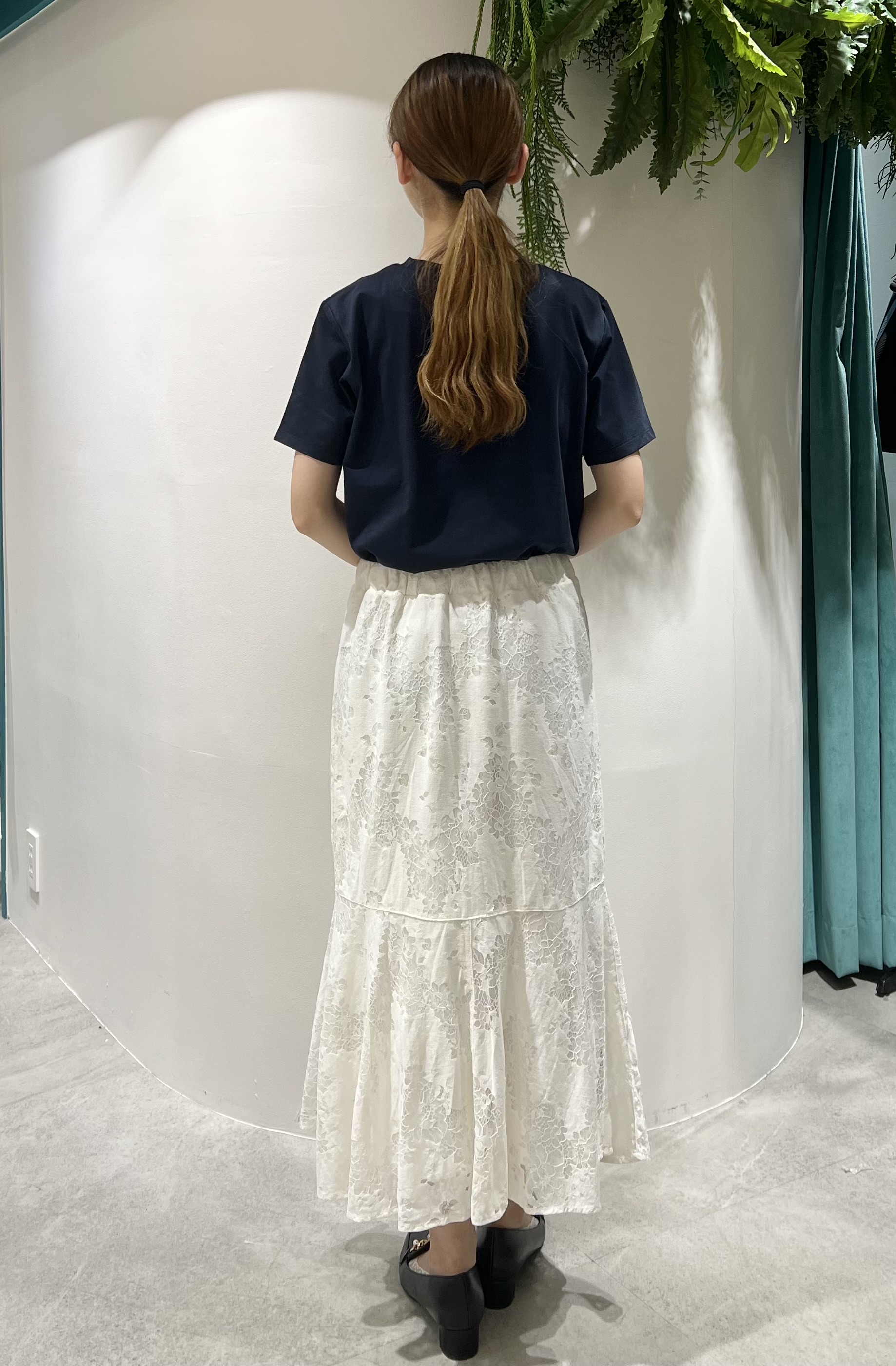 Yukaさんの「index｜【UV】フラワープリントTシャツ≪洗濯機OK／接触冷感≫」を使ったコーディネート