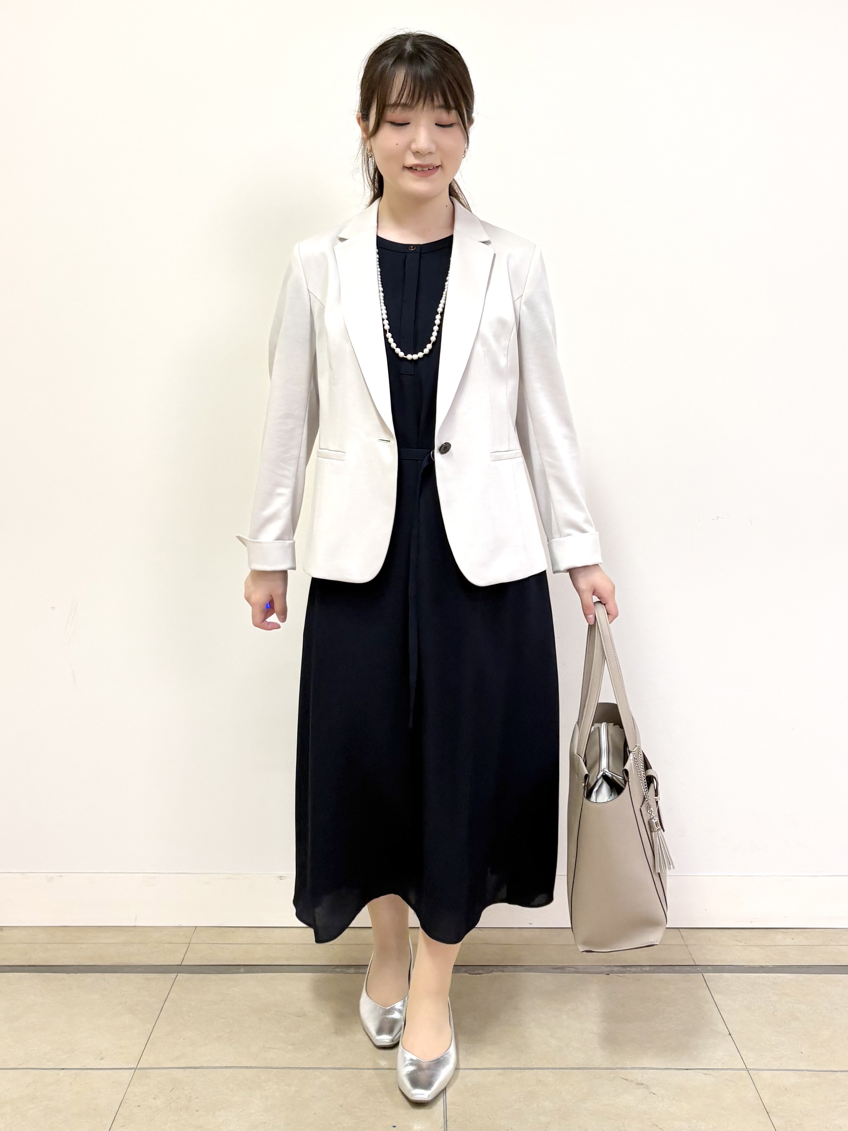 mikiさんの「Reflect｜【SS-4Lサイズ／UVカット／接触冷感】匠ジャケット／ベーシックテーラード」を使ったコーディネート