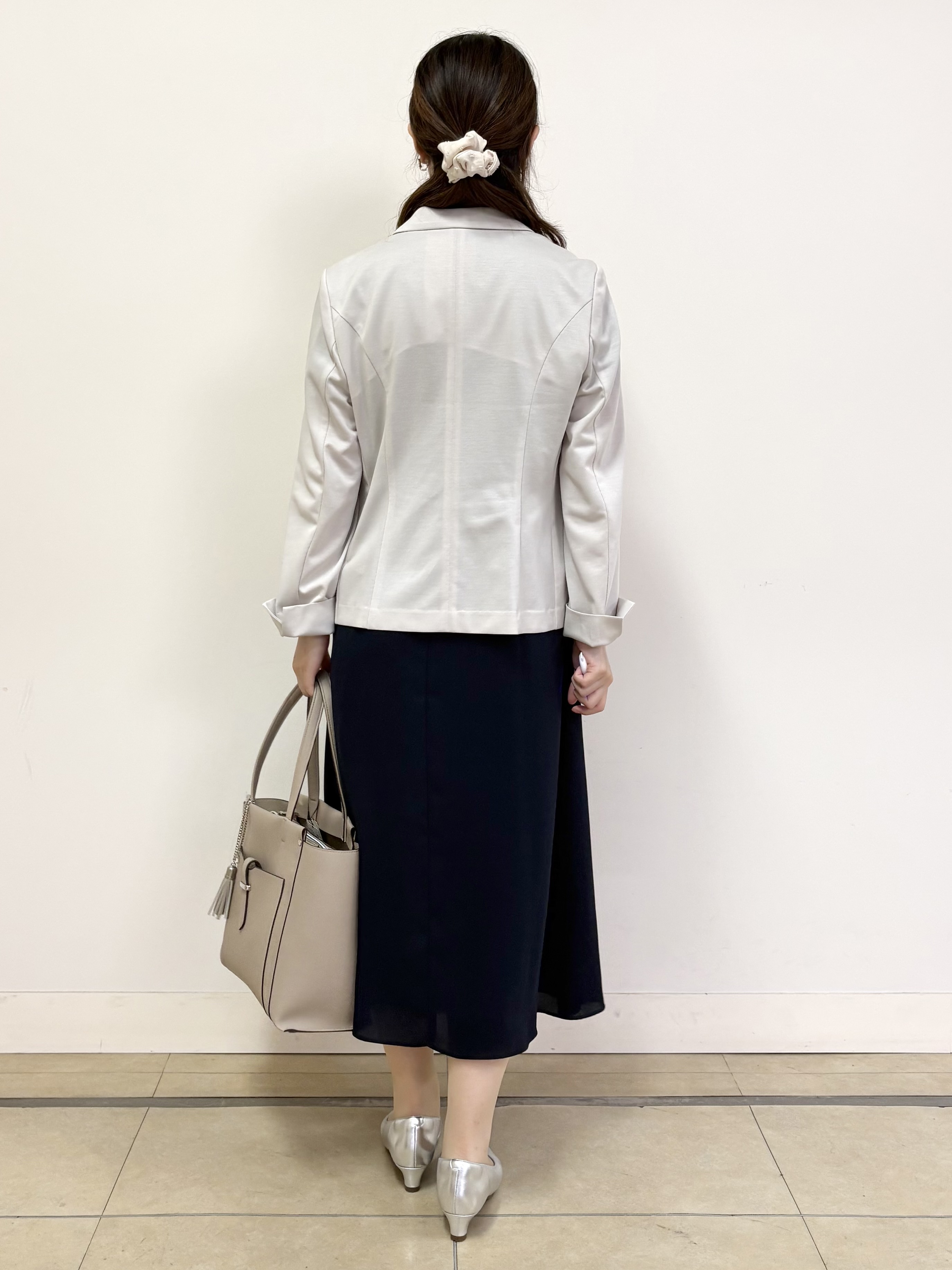 mikiさんの「Reflect｜【SS-4Lサイズ／UVカット／接触冷感】匠ジャケット／ベーシックテーラード」を使ったコーディネート
