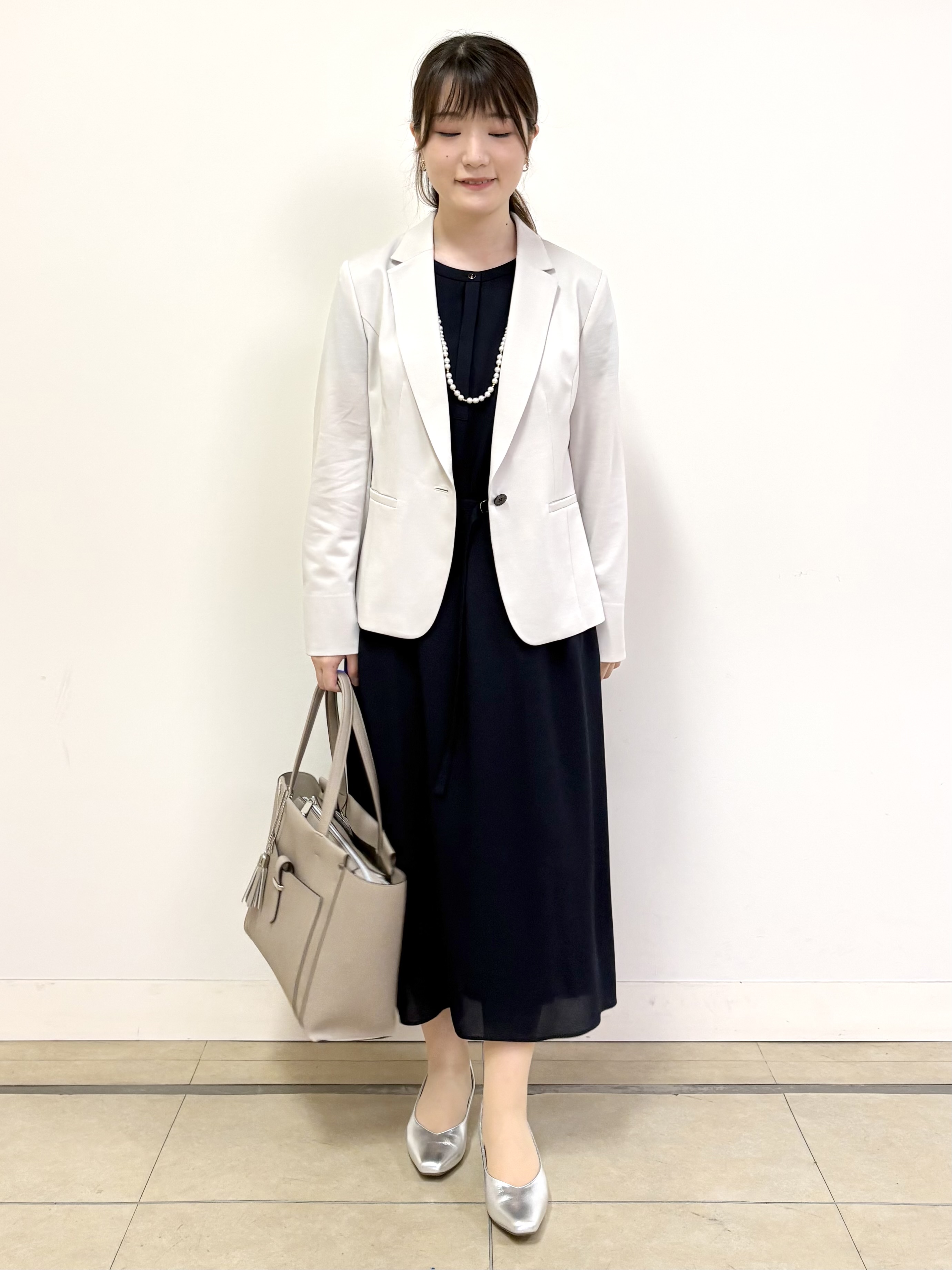mikiさんの「Reflect｜【SS-4Lサイズ／UVカット／接触冷感】匠ジャケット／ベーシックテーラード」を使ったコーディネート