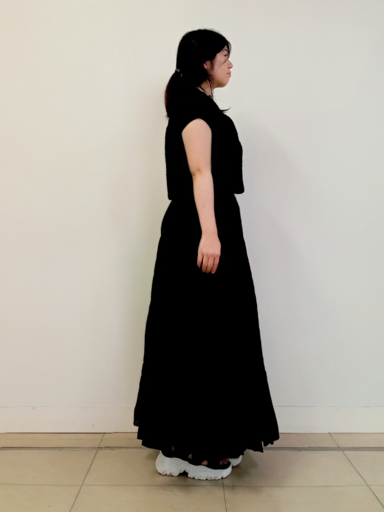emiさんの「DRESSTERIOR｜【再入荷/ウォッシャブル】ドットジャカード プルオーバー」を使ったコーディネート