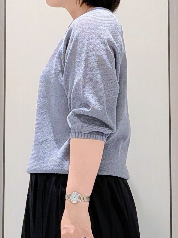 Onumaさんの「UNTITLED｜【洗える/ゆったり】クルーネックドライニット」を使ったコーディネート