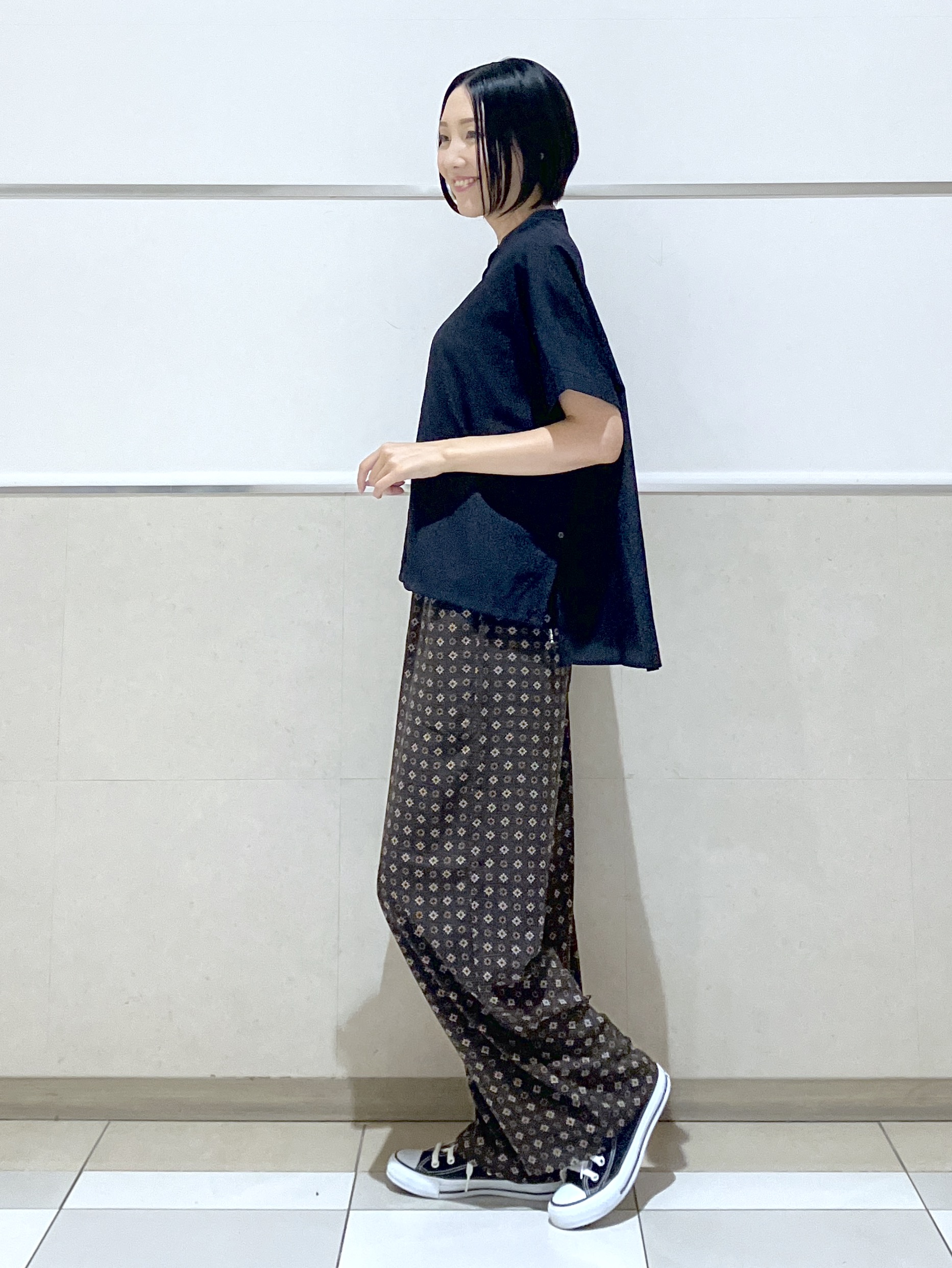 eriko さんの「Dessin｜【高通気/セットアップ可】ドロストシャツ」を使ったコーディネート