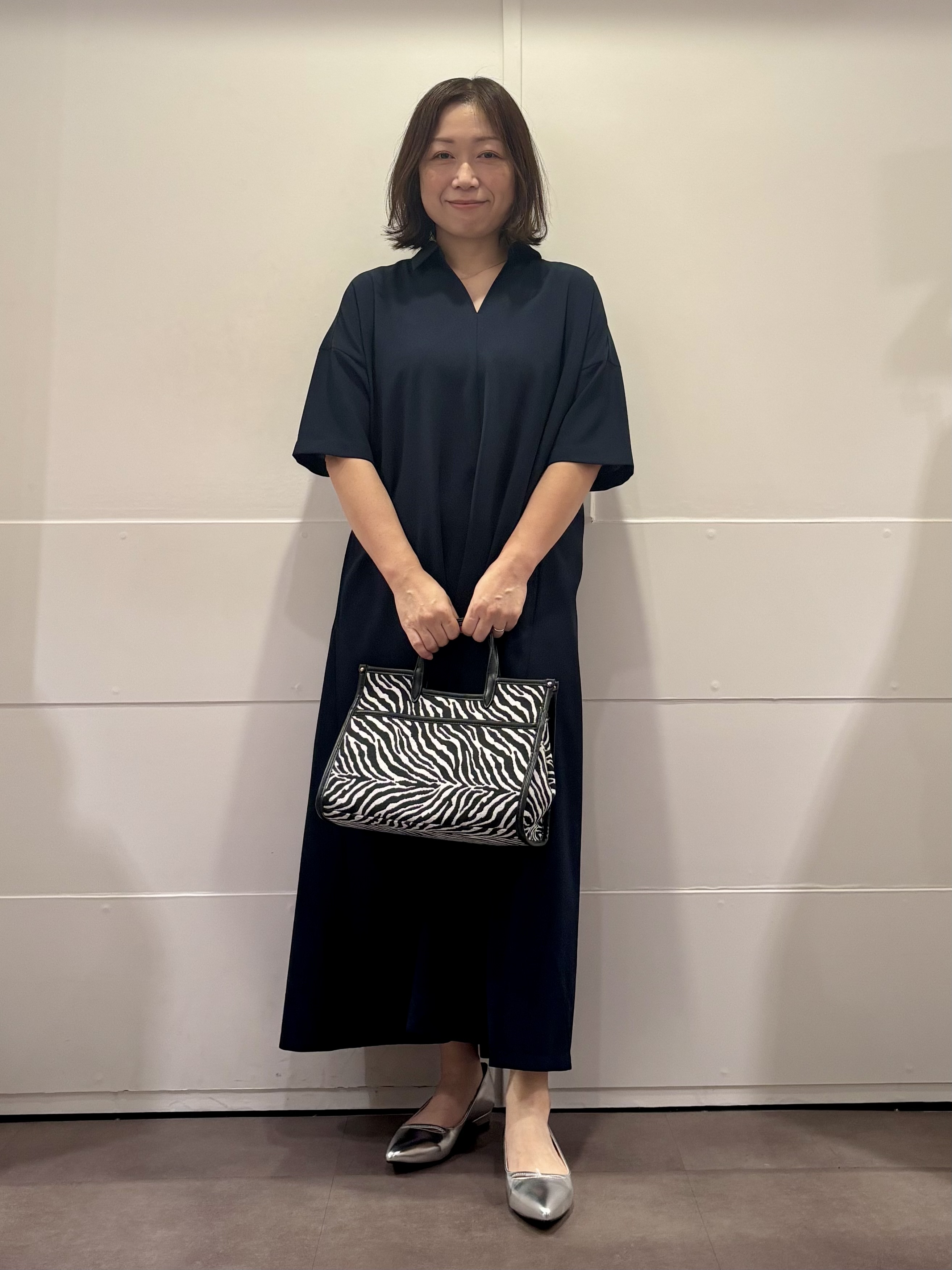 TOKOさんの「UNTITLED｜【UVカット/接触冷感/通気性】エアリークールワンピース」を使ったコーディネート