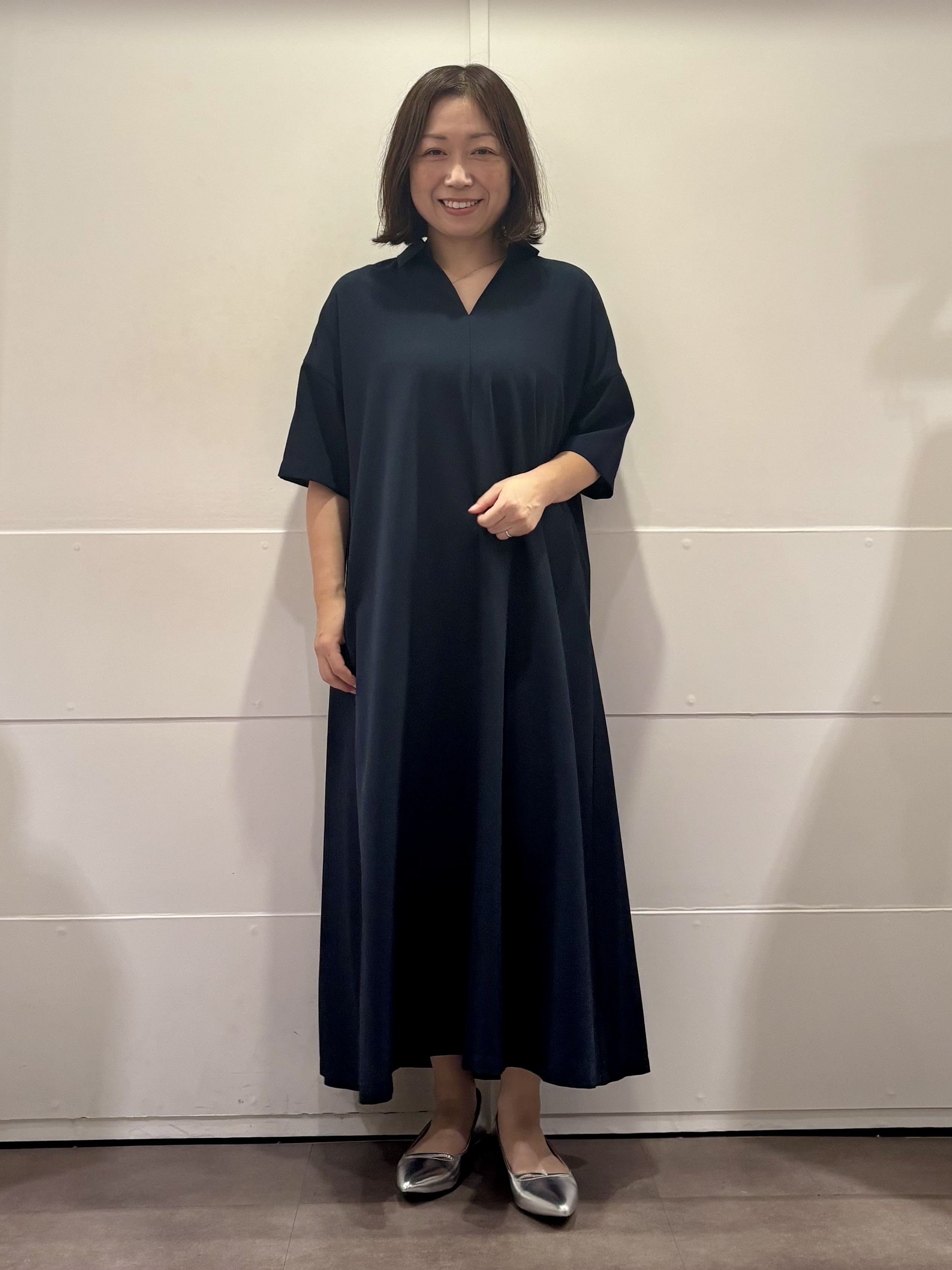 TOKOさんの「UNTITLED｜【UVカット/接触冷感/通気性】エアリークールワンピース」を使ったコーディネート