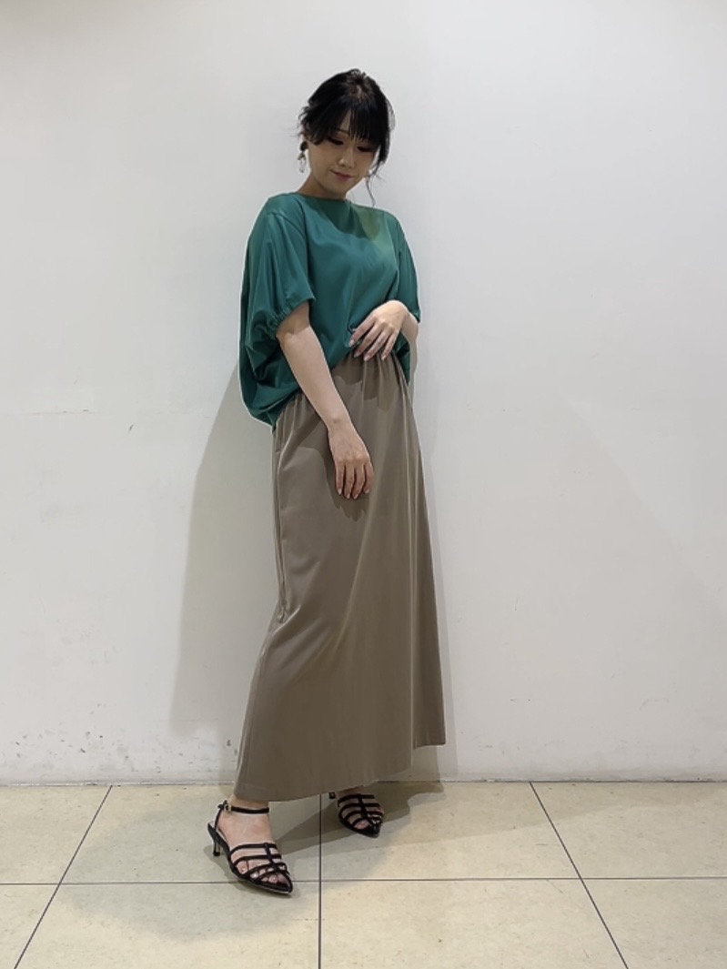 watanabeさんの「UNTITLED｜【汗染み防止/接触冷感】ドルマンプルオーバー」を使ったコーディネート