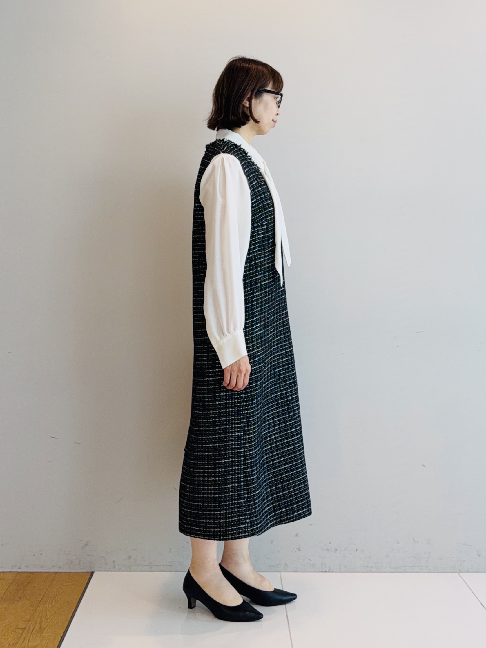 murayamaさんの「INDIVI｜【新作登場！着る日傘】 ダブルジャケット」を使ったコーディネート