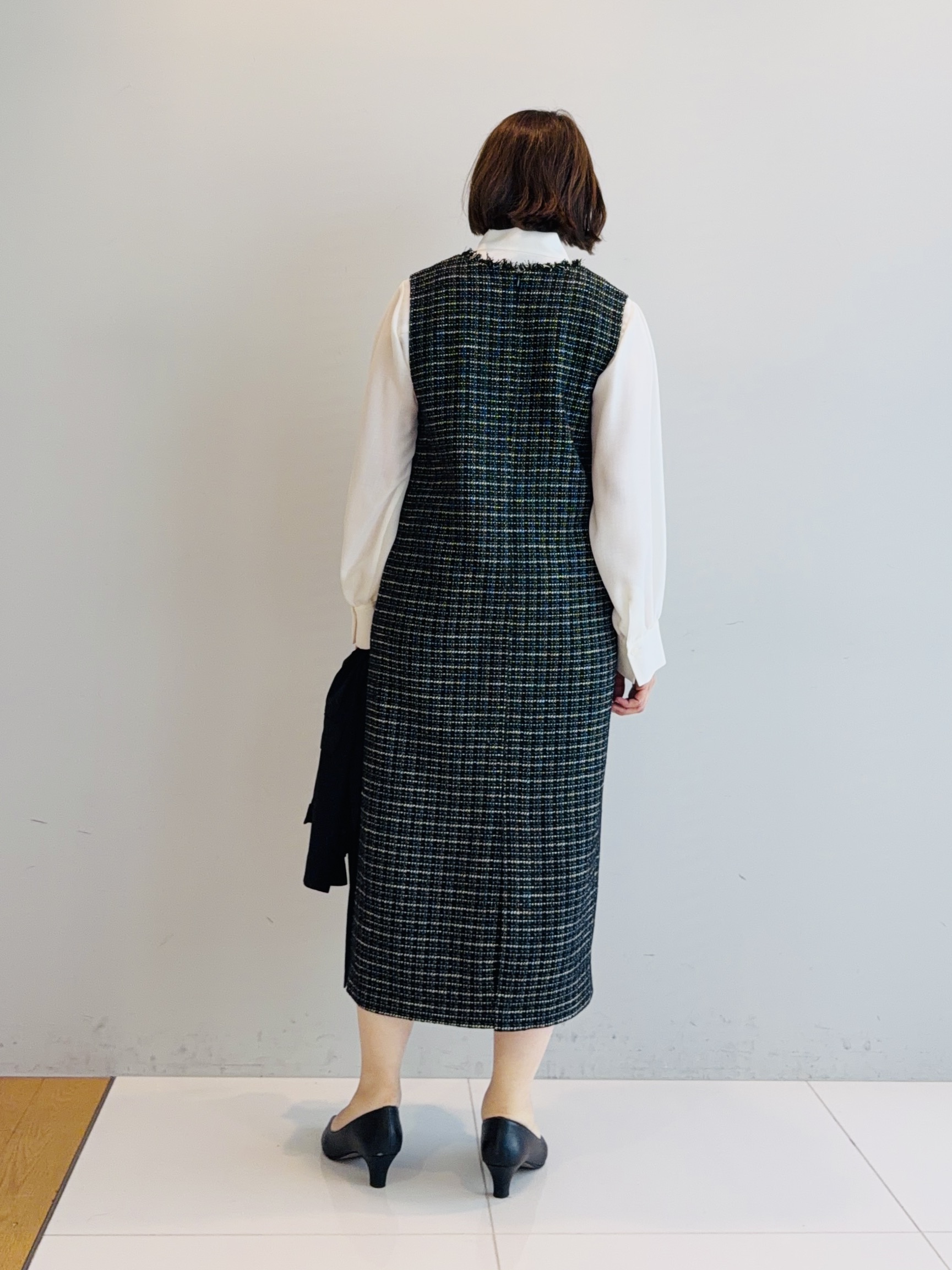 murayamaさんの「INDIVI｜【新作登場！着る日傘】 ダブルジャケット」を使ったコーディネート