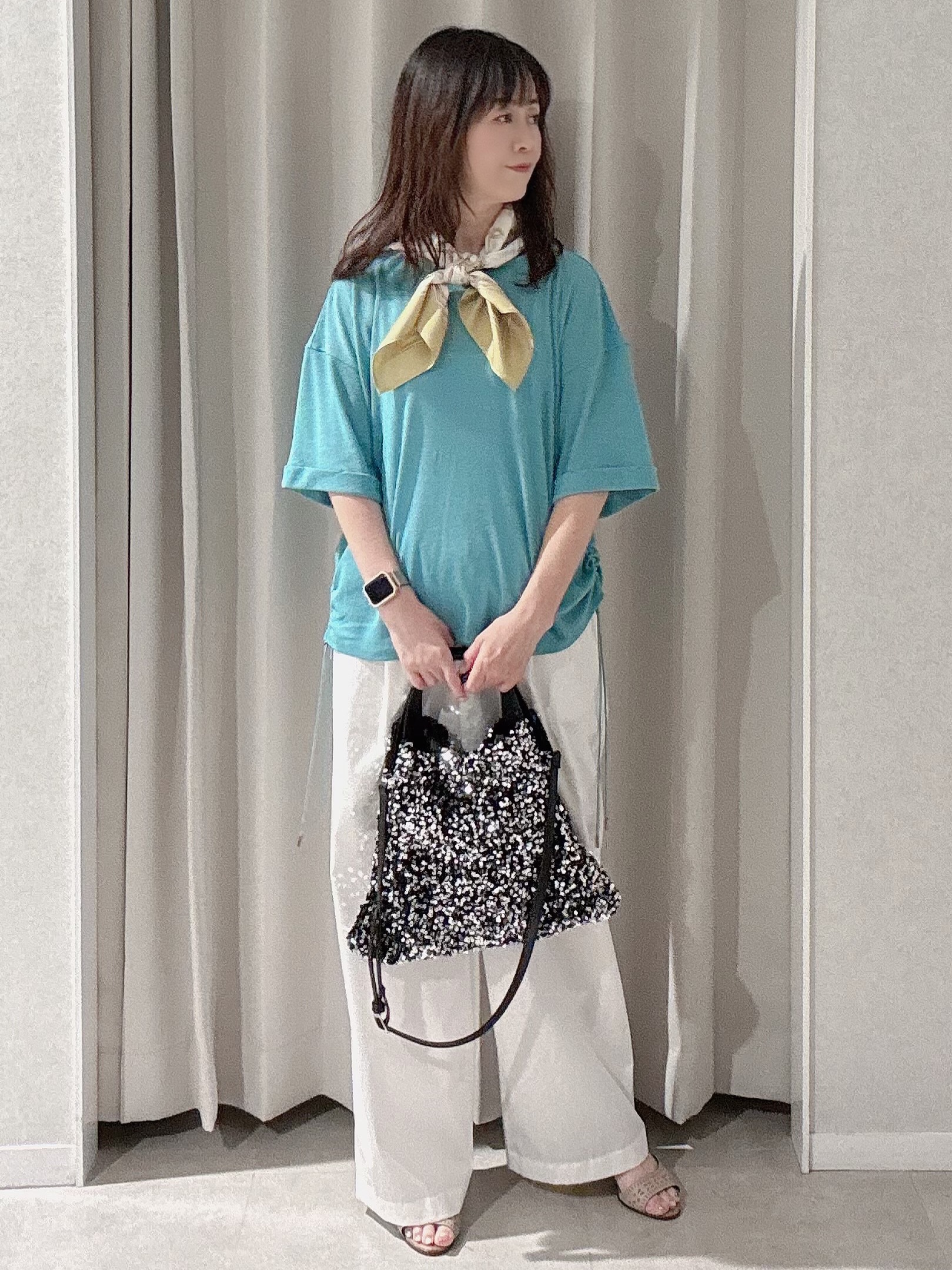 makiさんの「UNTITLED｜ドロストプルオーバージャージ」を使ったコーディネート
