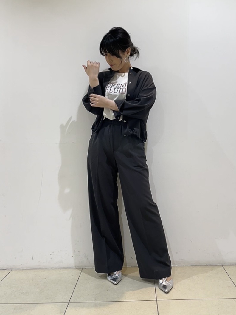 watanabeさんの「UNTITLED｜【セットアップ可/UVカット/接触冷感】エアリークールドロストシャツ」を使ったコーディネート