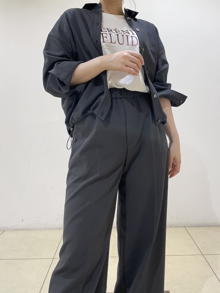watanabeさんの「UNTITLED｜【セットアップ可/UVカット/接触冷感】エアリークールドロストシャツ」を使ったコーディネート