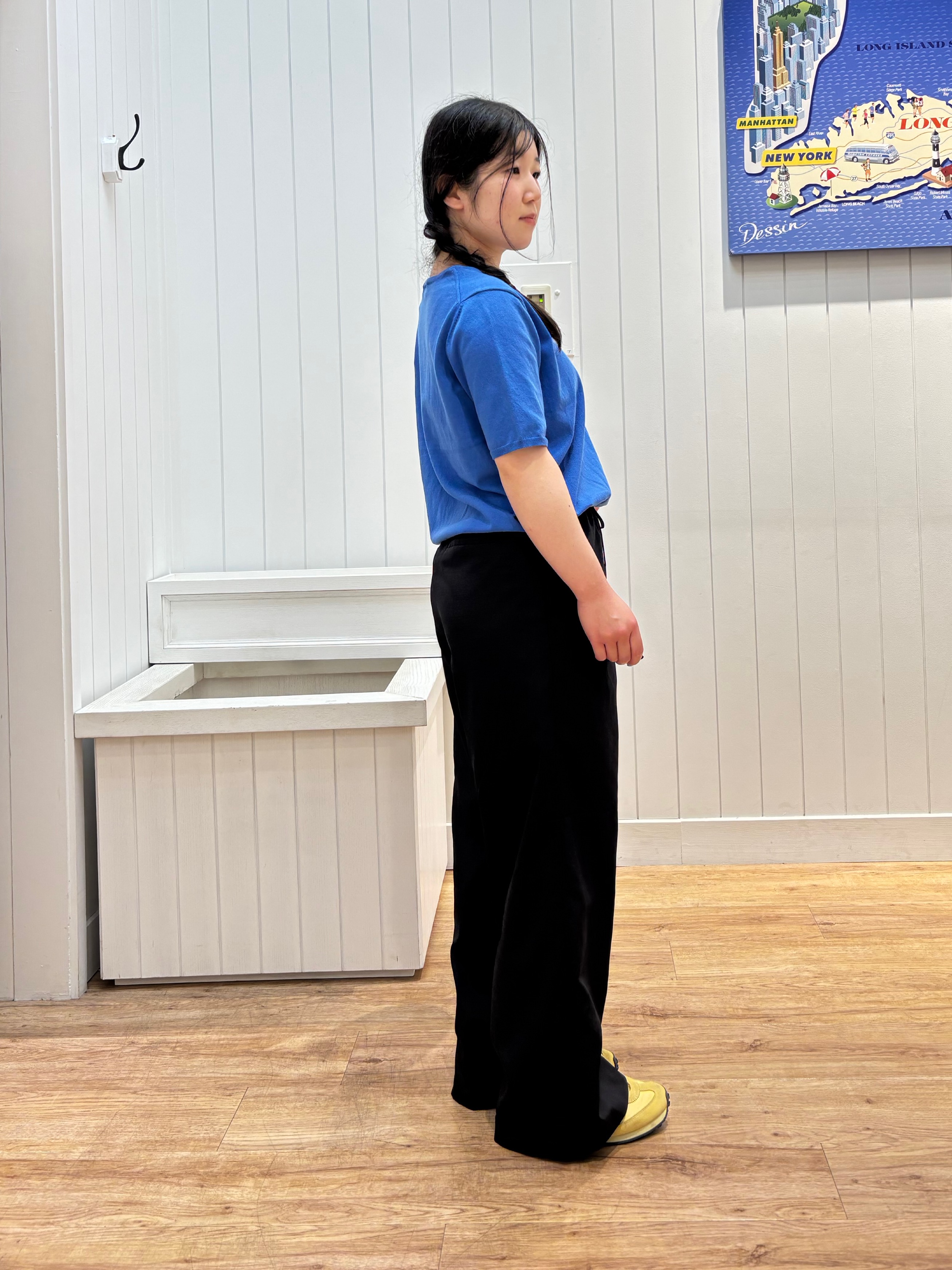 山中美乃理さんの「Dessin｜【9色展開/接触冷感/UVカット】ドライタッチサマーニットT」を使ったコーディネート