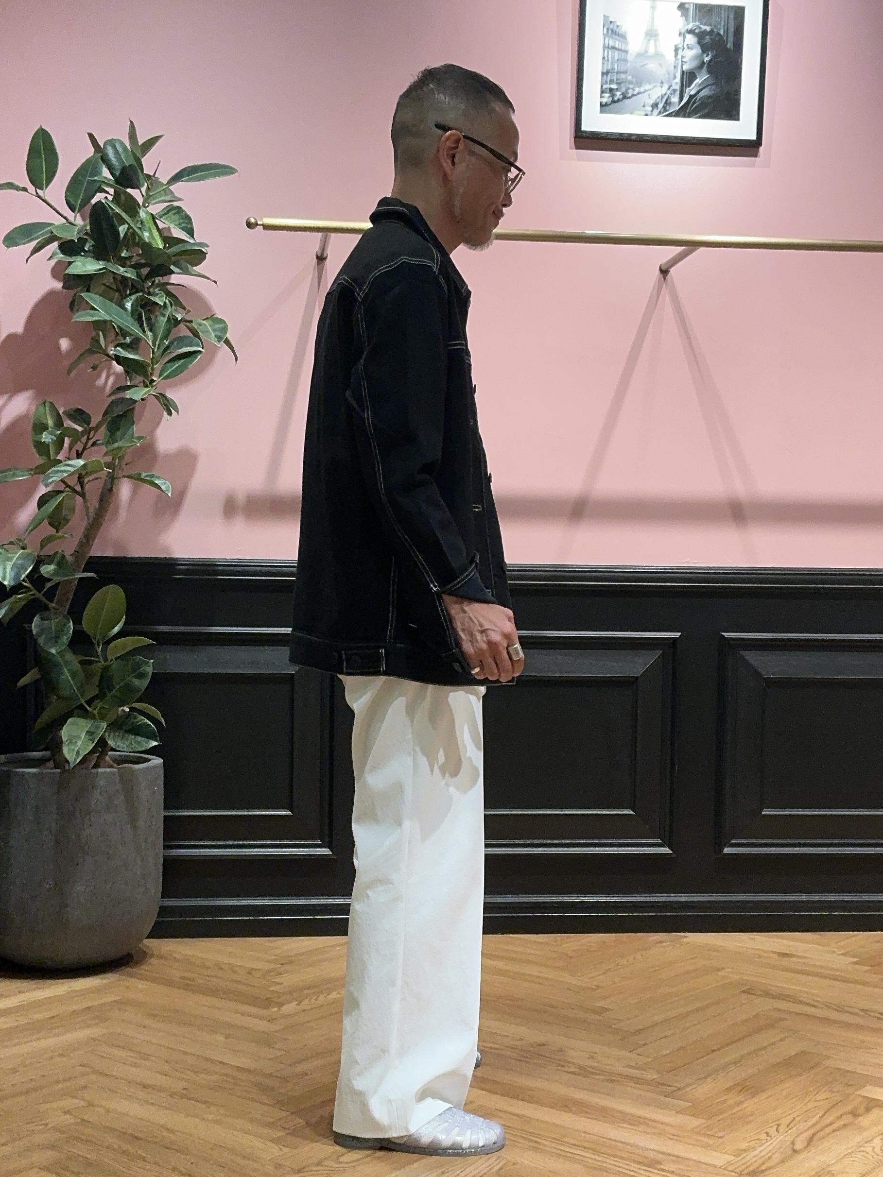 torigoeさんの「DRESSTERIOR｜【セットアップ可】CONEデニム Gジャン」を使ったコーディネート
