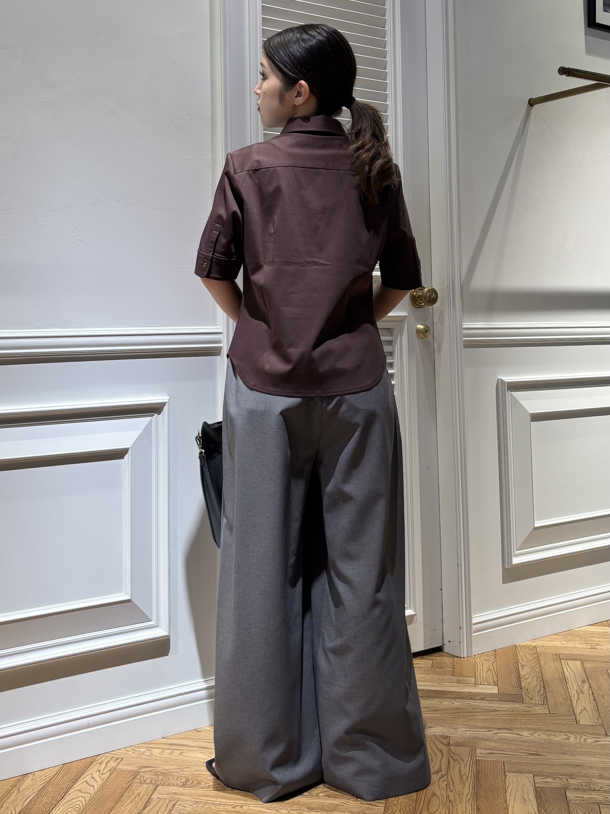 Mgmさんの「DRESSTERIOR｜【接触冷感】イージーケアー クールタッチ ワイドパンツ」を使ったコーディネート