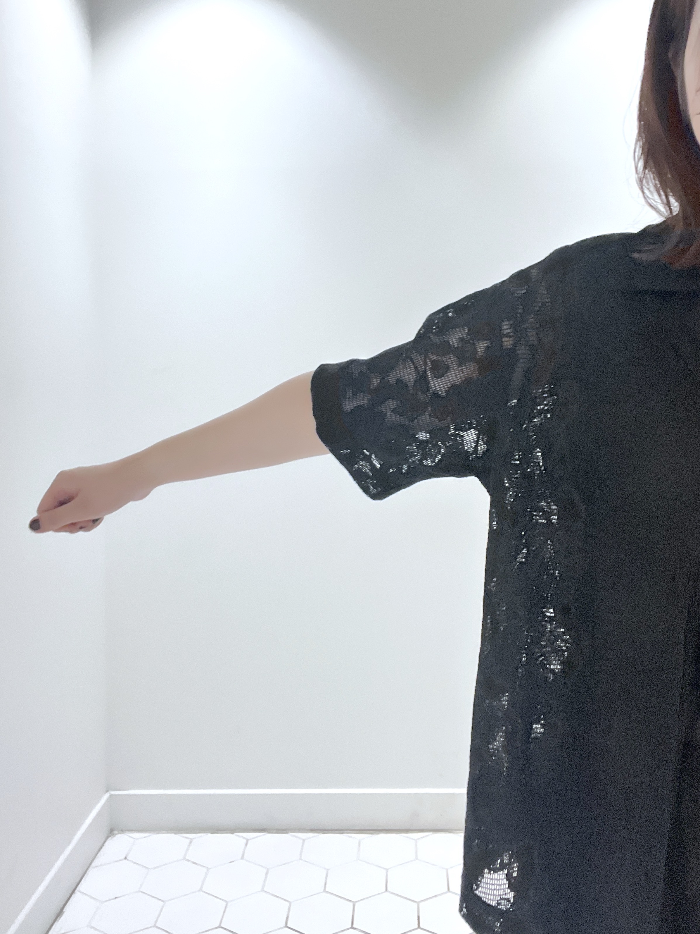 Makinoさんの「Dessin｜カラミレース 開襟シャツ」を使ったコーディネート