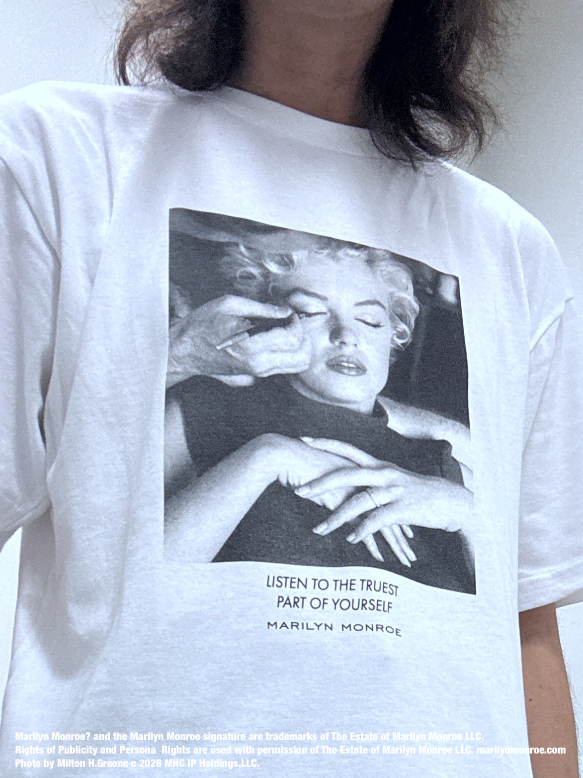 おーのさんの「TAKEO KIKUCHI｜【別注】マリリン・モンロー/フォトTシャツ」を使ったコーディネート