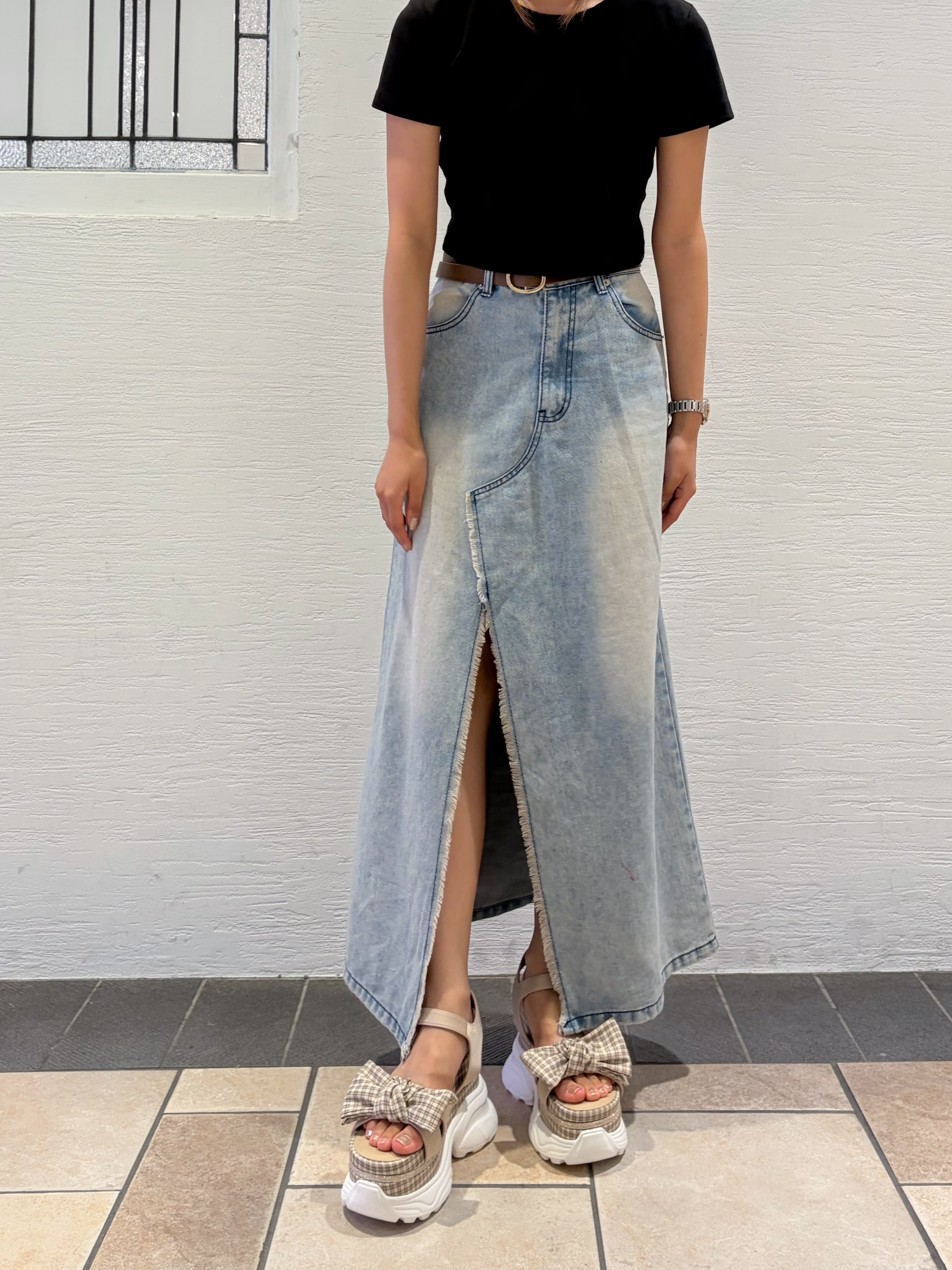 suzuhaさんの「ESPERANZA｜グリッターラインリボンスポサン」を使ったコーディネート